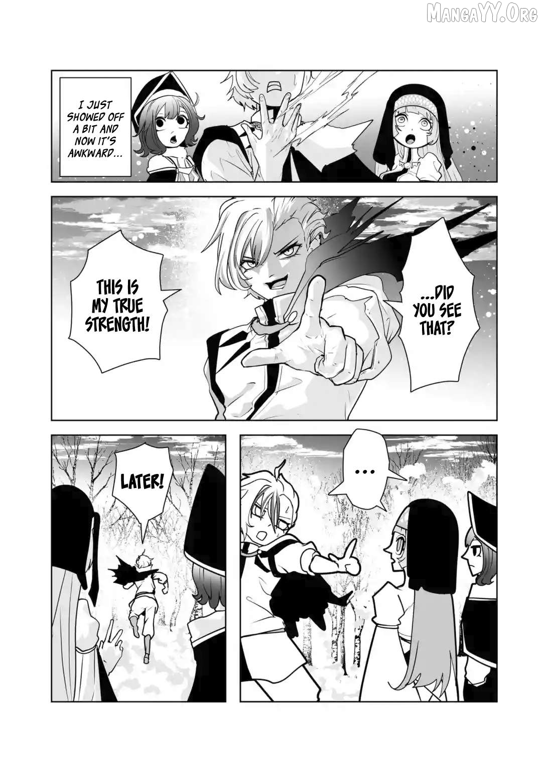 Akuyaku Kizoku ga Hirakinaotte Hametsu Furagu o Jitsuryoku de Hataki Otteitara, Itsunomanika Hirointachi Kara Eiyūshi Sareru yō ni Natta ken Chapter 2.3 - page 16