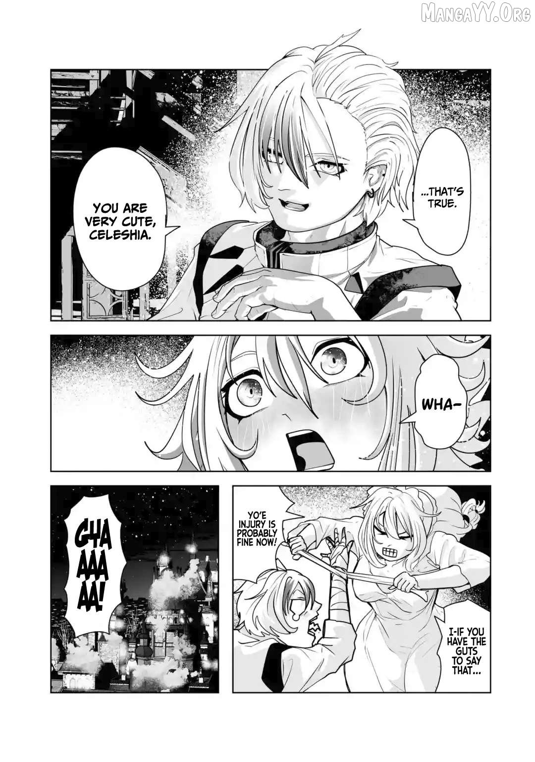 Akuyaku Kizoku ga Hirakinaotte Hametsu Furagu o Jitsuryoku de Hataki Otteitara, Itsunomanika Hirointachi Kara Eiyūshi Sareru yō ni Natta ken Chapter 2.3 - page 20