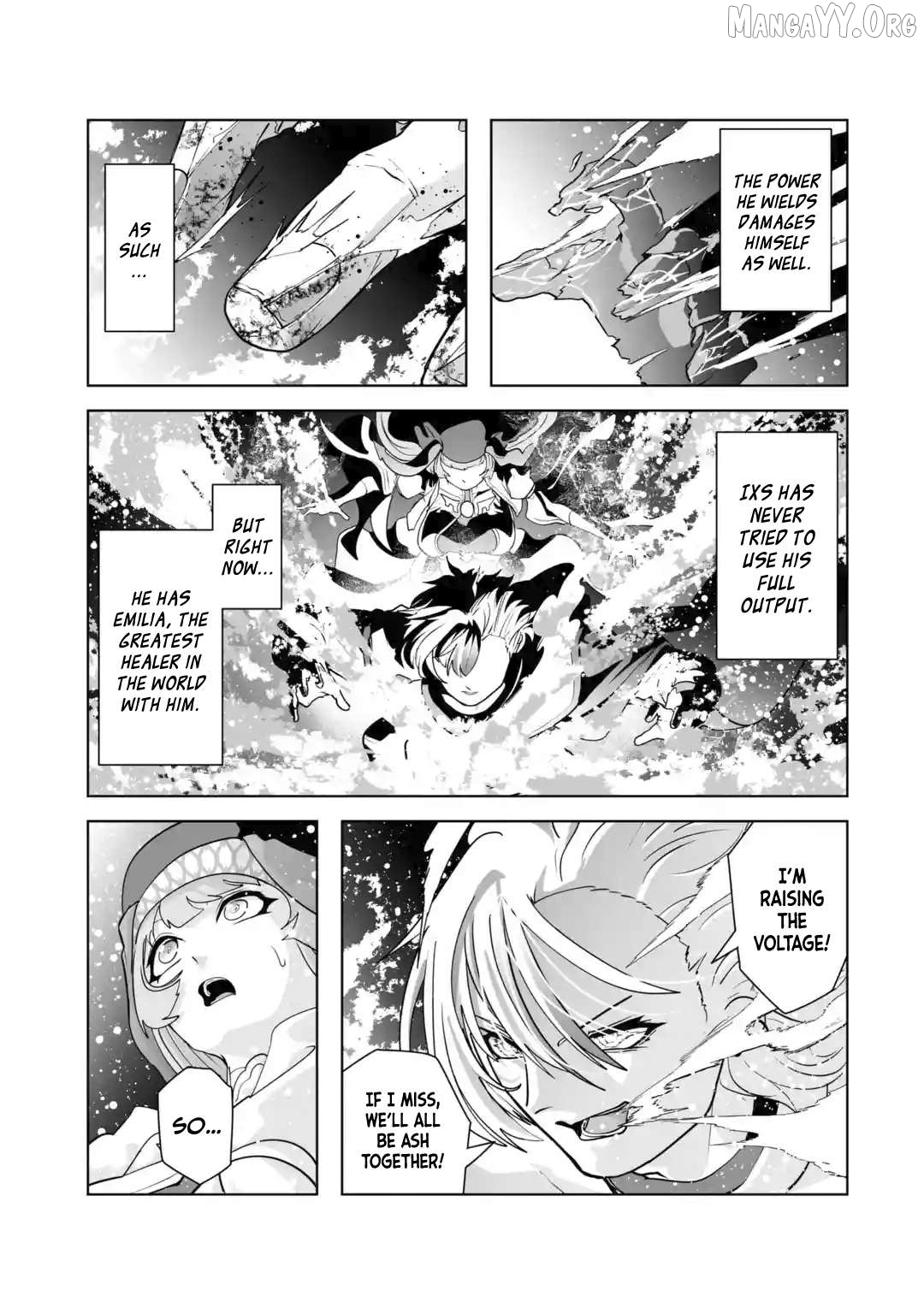 Akuyaku Kizoku ga Hirakinaotte Hametsu Furagu o Jitsuryoku de Hataki Otteitara, Itsunomanika Hirointachi Kara Eiyūshi Sareru yō ni Natta ken Chapter 2.3 - page 6