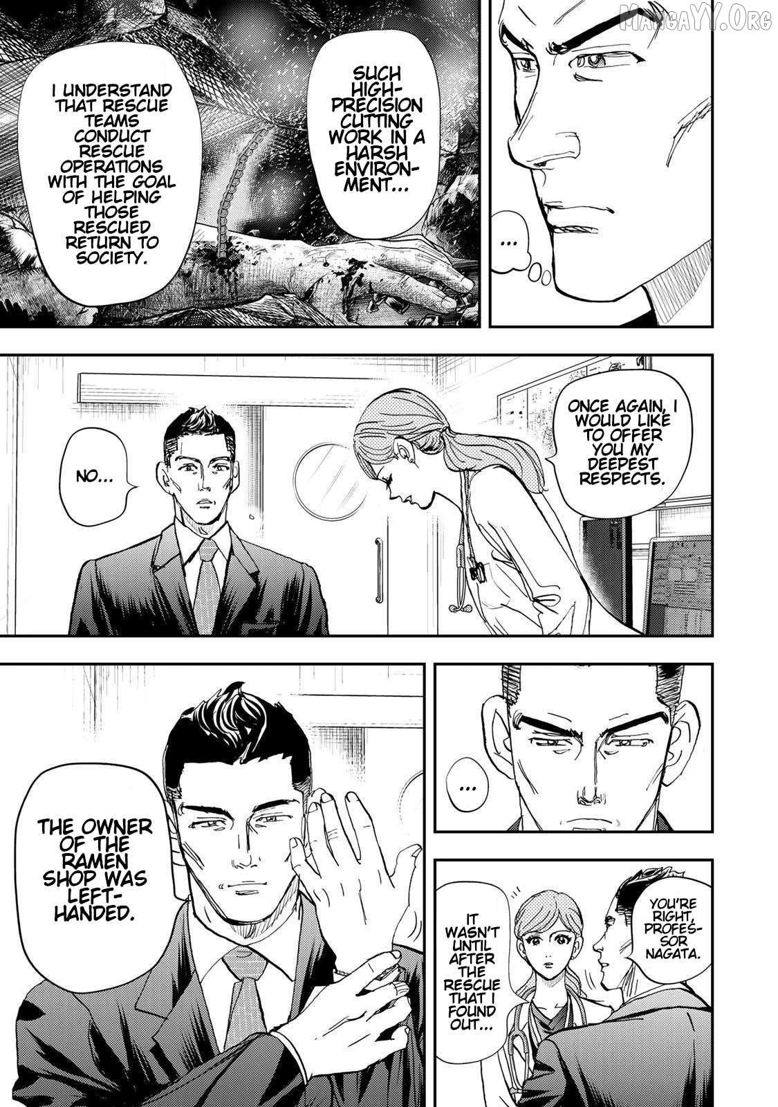 Megumi no Daigo - Kyuukoku no Orange Chapter 4 - page 35