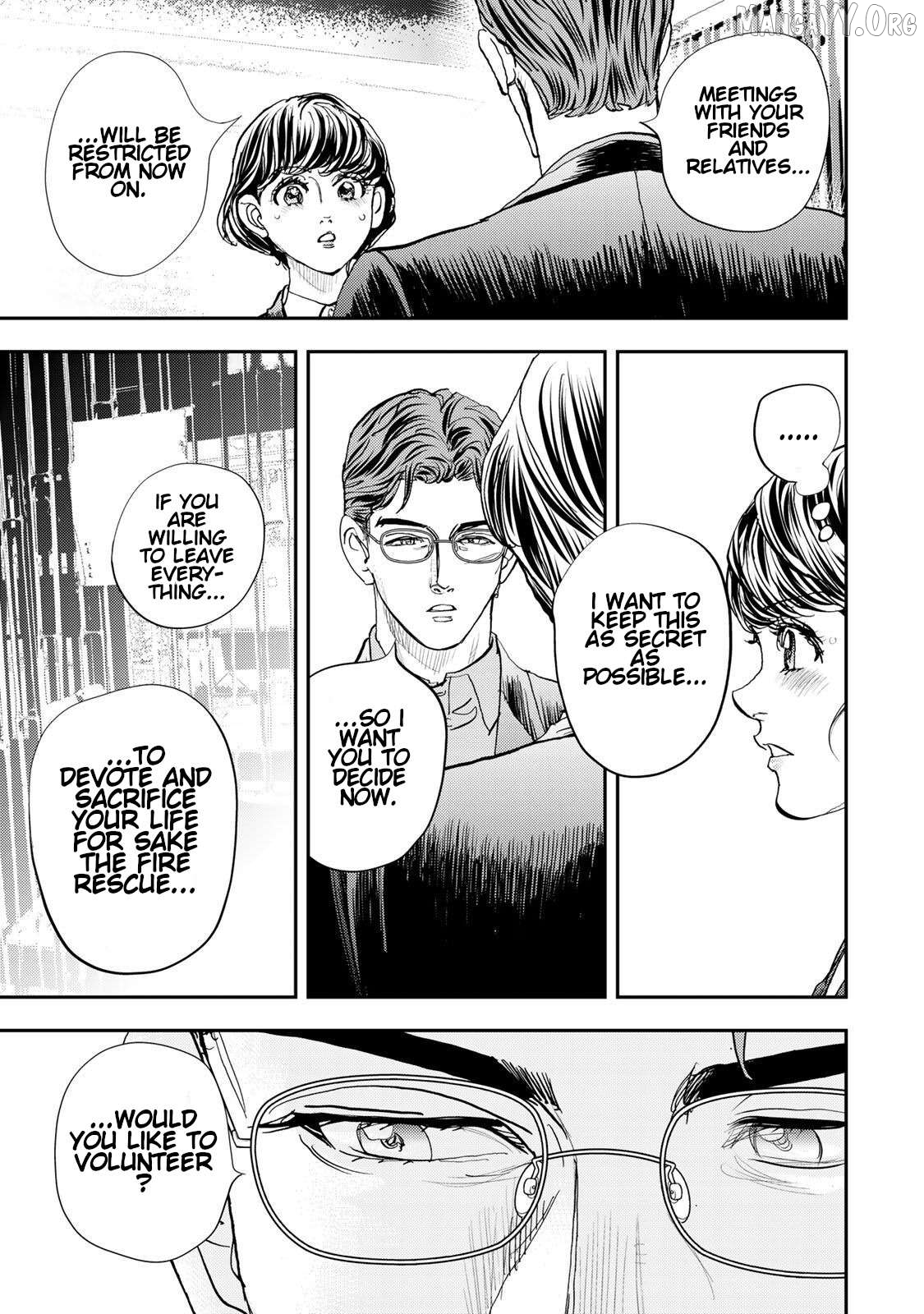 Megumi no Daigo - Kyuukoku no Orange Chapter 5 - page 44