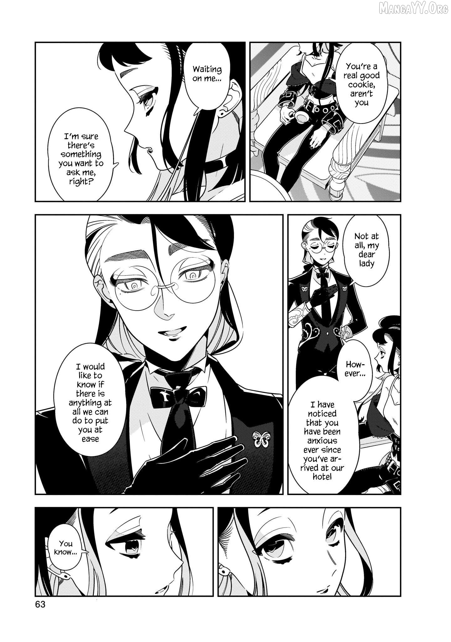 Hotel Laurel no Wataridoritachi Chapter 2 - page 13