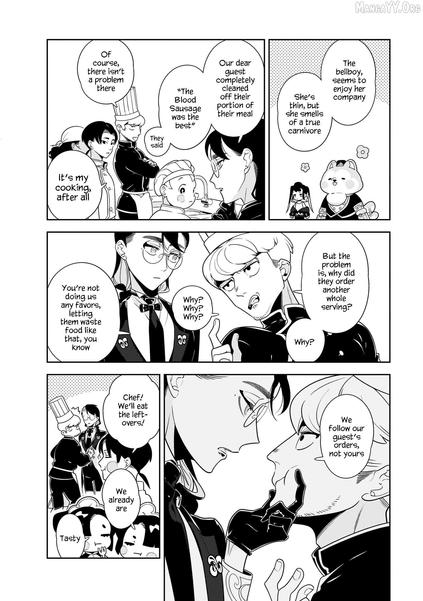 Hotel Laurel no Wataridoritachi Chapter 2 - page 8