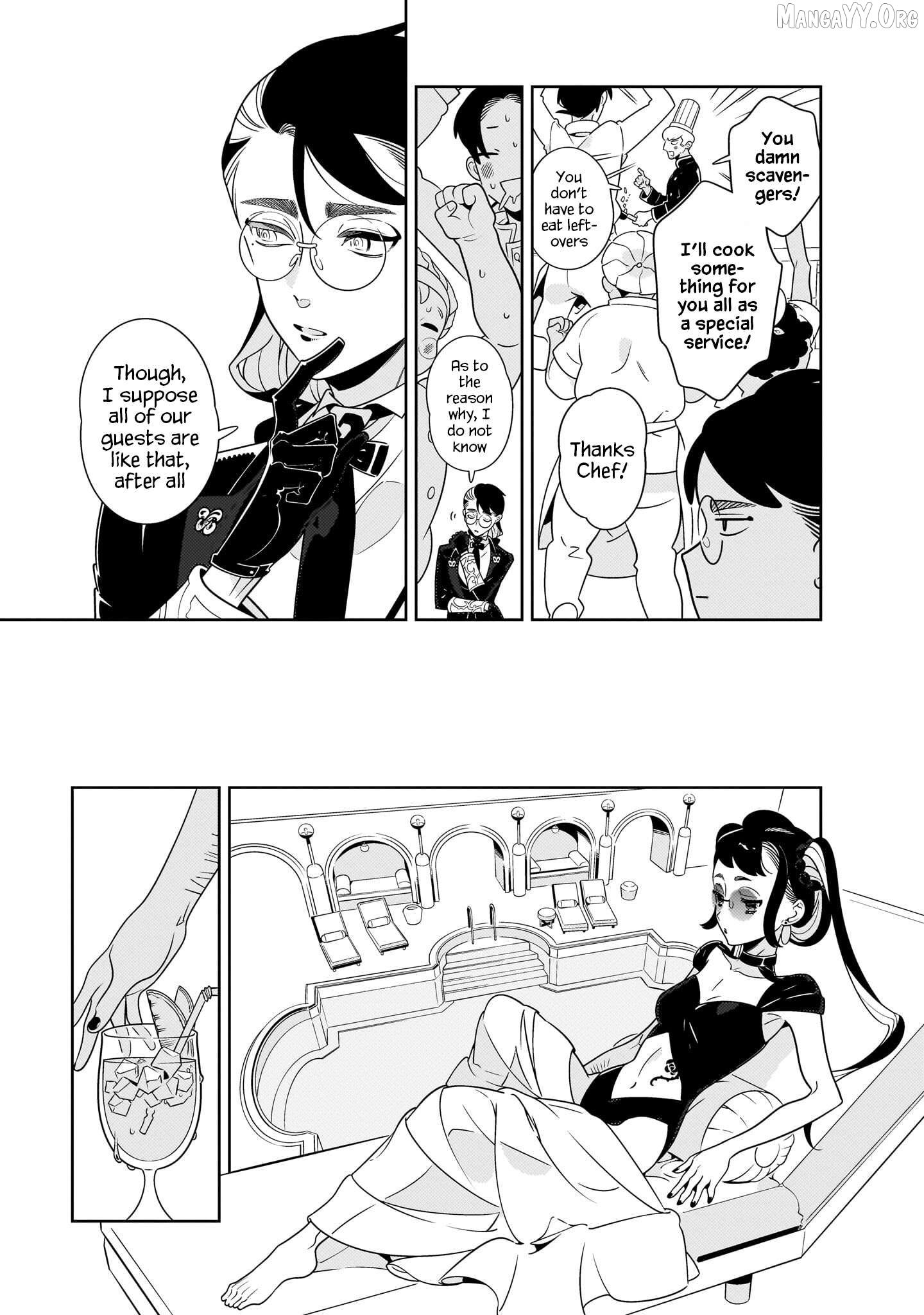 Hotel Laurel no Wataridoritachi Chapter 2 - page 9