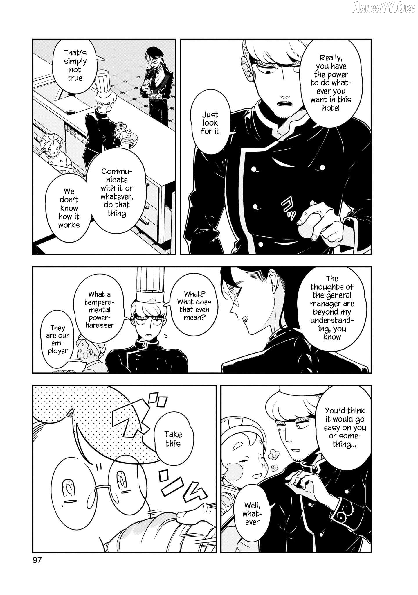 Hotel Laurel no Wataridoritachi Chapter 3 - page 11