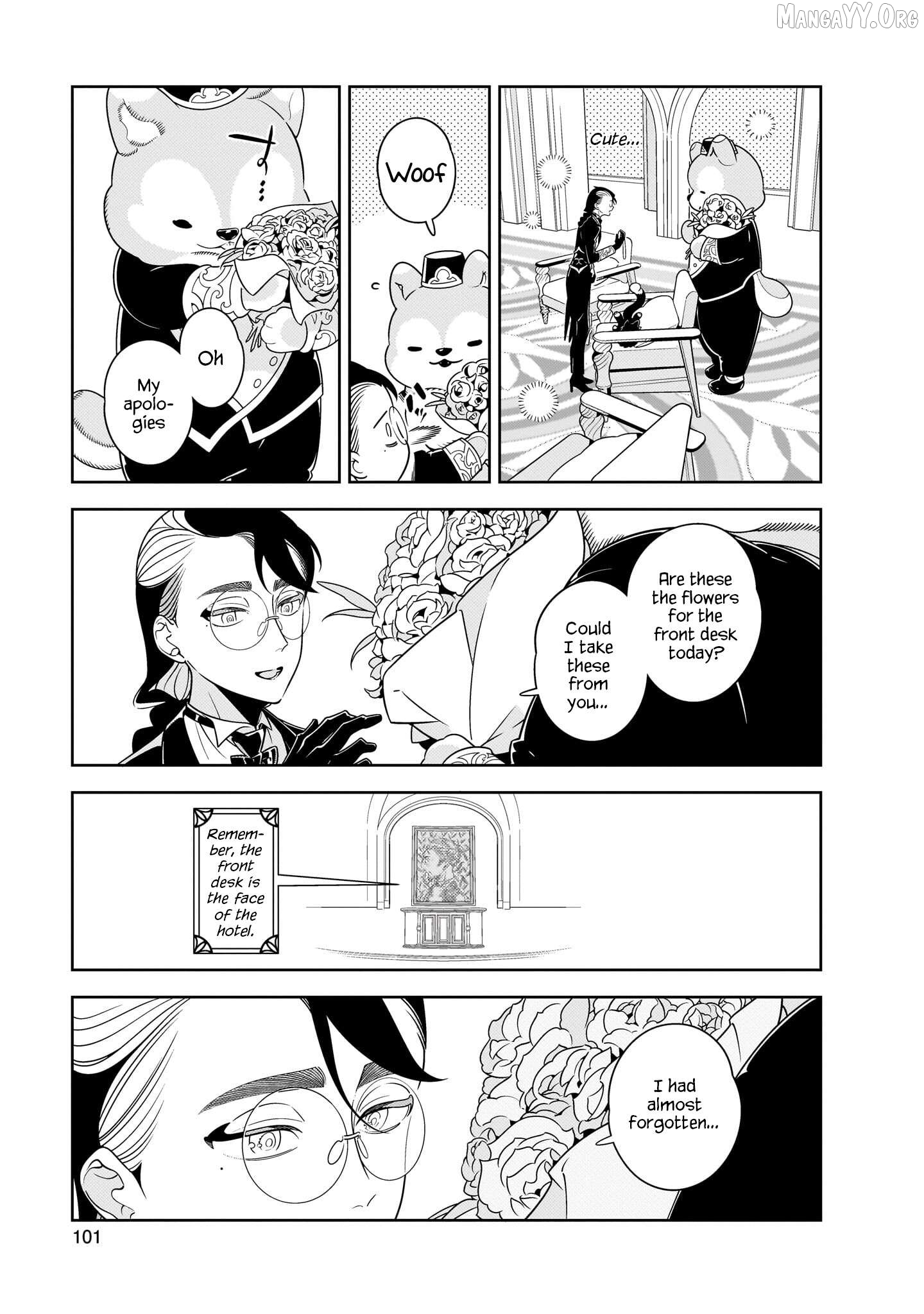 Hotel Laurel no Wataridoritachi Chapter 3 - page 15