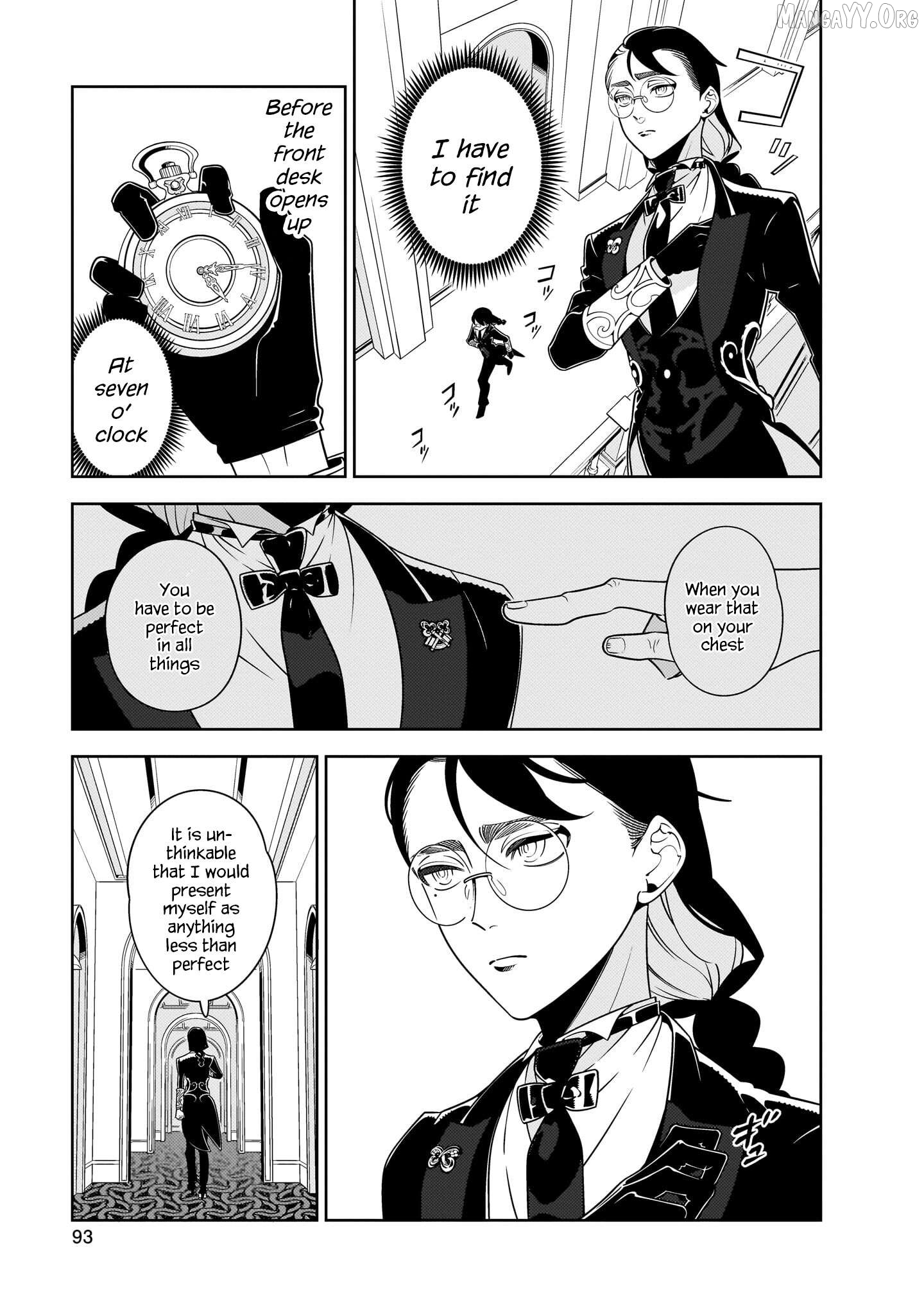 Hotel Laurel no Wataridoritachi Chapter 3 - page 7