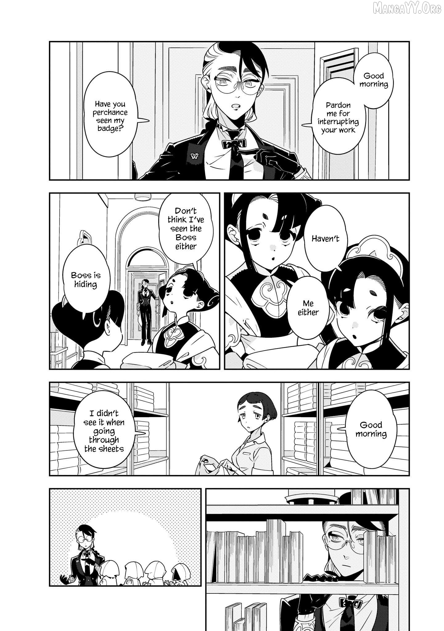 Hotel Laurel no Wataridoritachi Chapter 3 - page 8