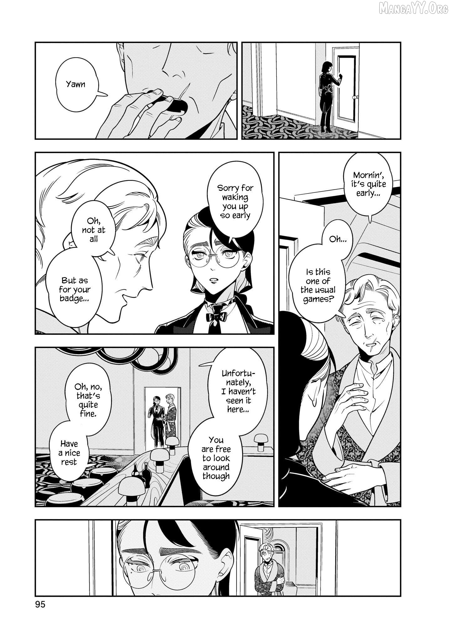 Hotel Laurel no Wataridoritachi Chapter 3 - page 9
