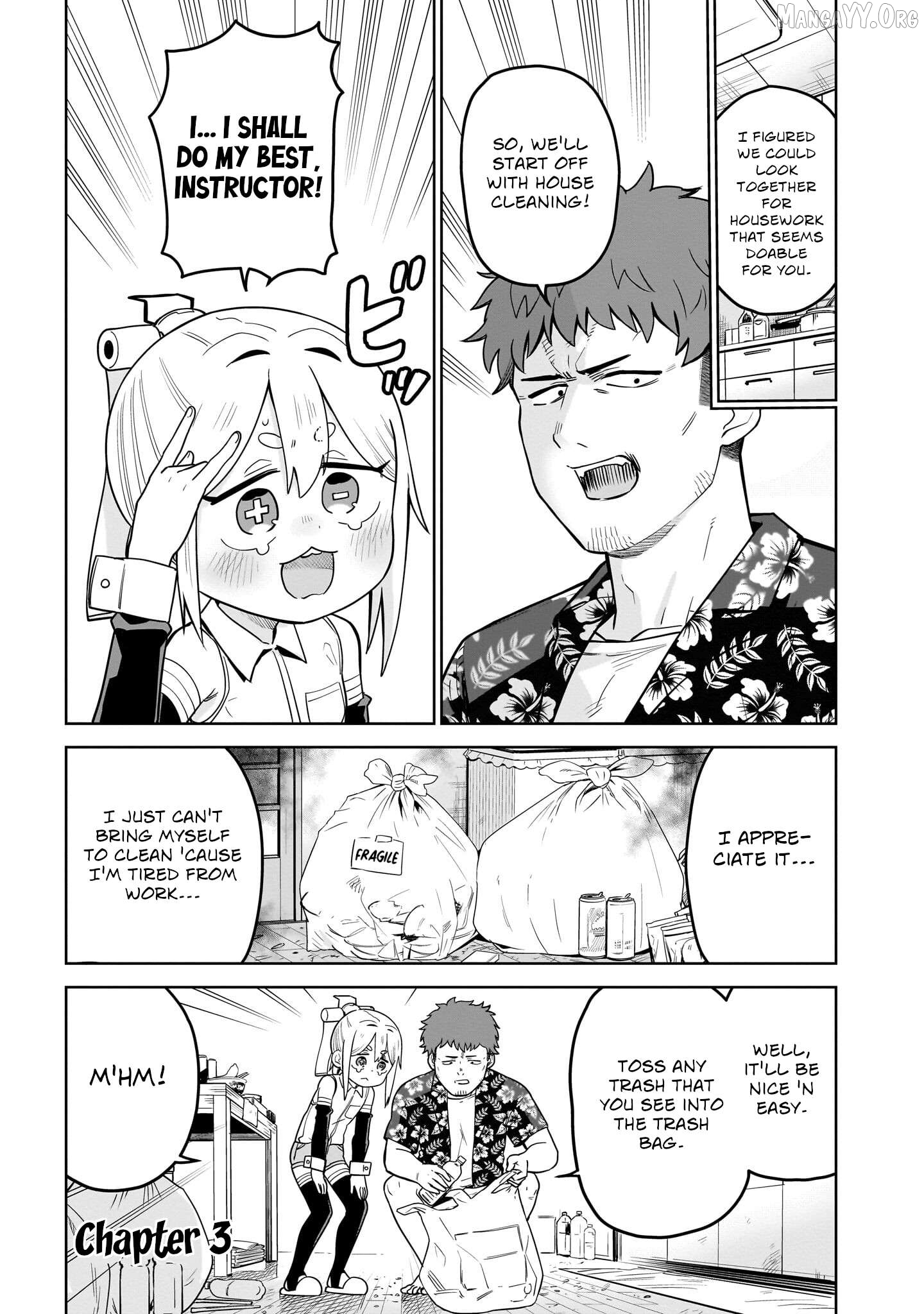 Pondroid! Hama-san Chapter 3 - page 1