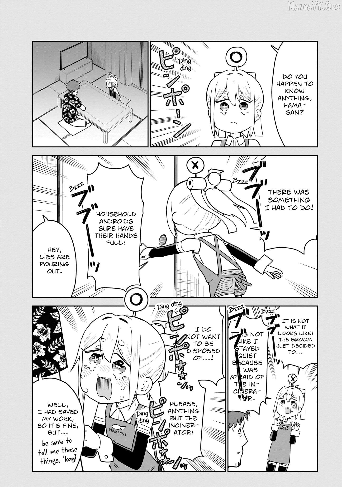 Pondroid! Hama-san Chapter 3 - page 18