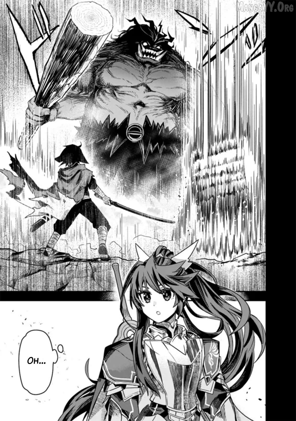 Kuroneko no Kenshi ~Black na Party wo Yametara S-kyuu Boukensha ni Scout Saremashita. Imasara "Modotte kite" to Iwaretemo "Mousoi" desu~ Chapter 2 - page 11