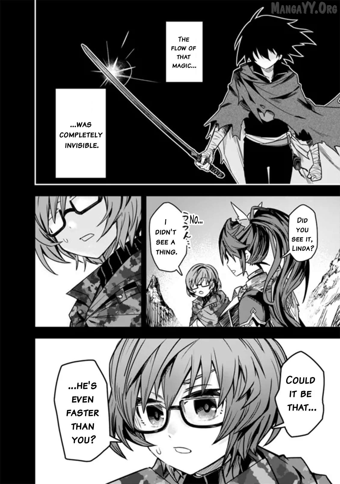 Kuroneko no Kenshi ~Black na Party wo Yametara S-kyuu Boukensha ni Scout Saremashita. Imasara "Modotte kite" to Iwaretemo "Mousoi" desu~ Chapter 2 - page 14
