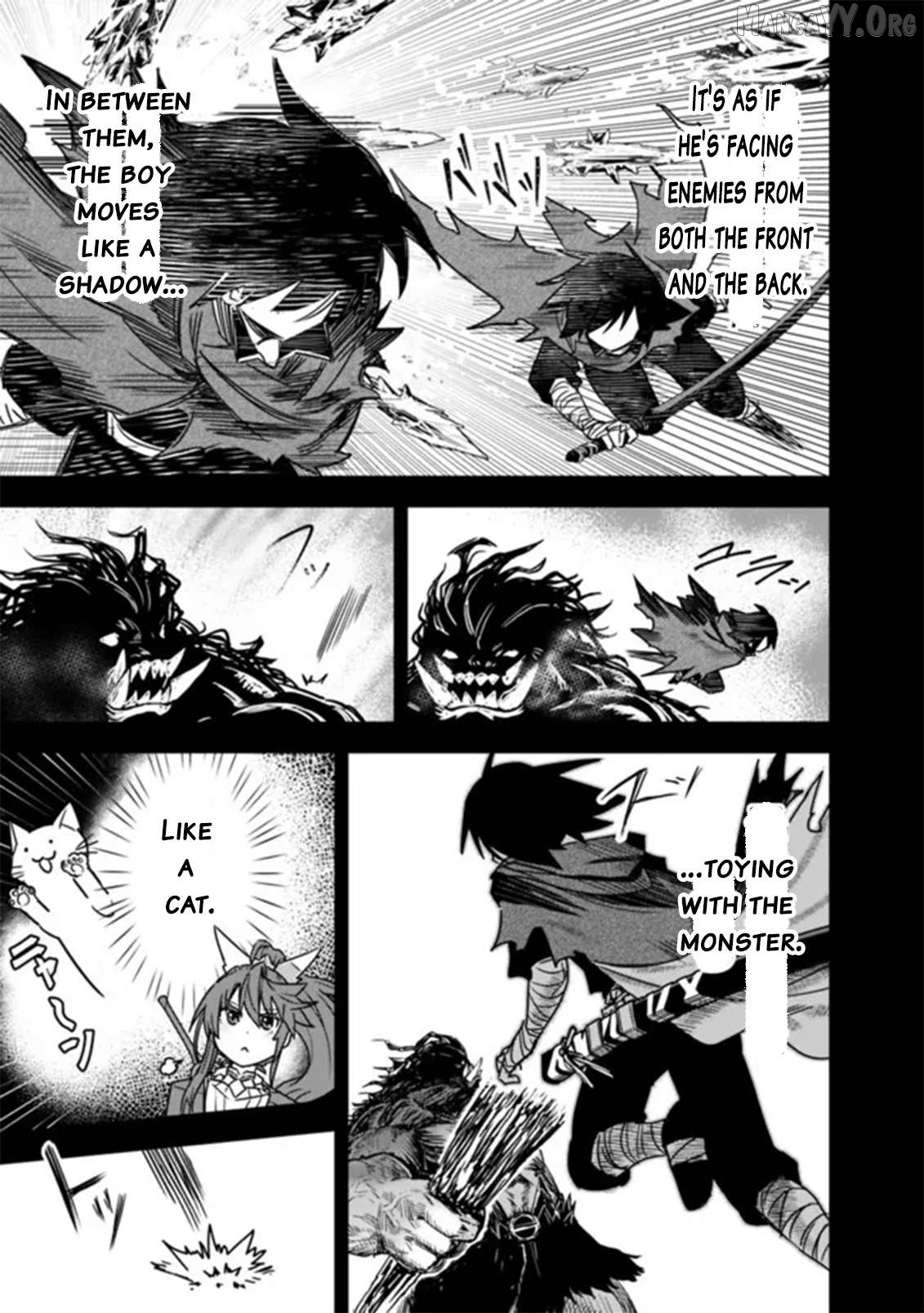Kuroneko no Kenshi ~Black na Party wo Yametara S-kyuu Boukensha ni Scout Saremashita. Imasara "Modotte kite" to Iwaretemo "Mousoi" desu~ Chapter 2 - page 19