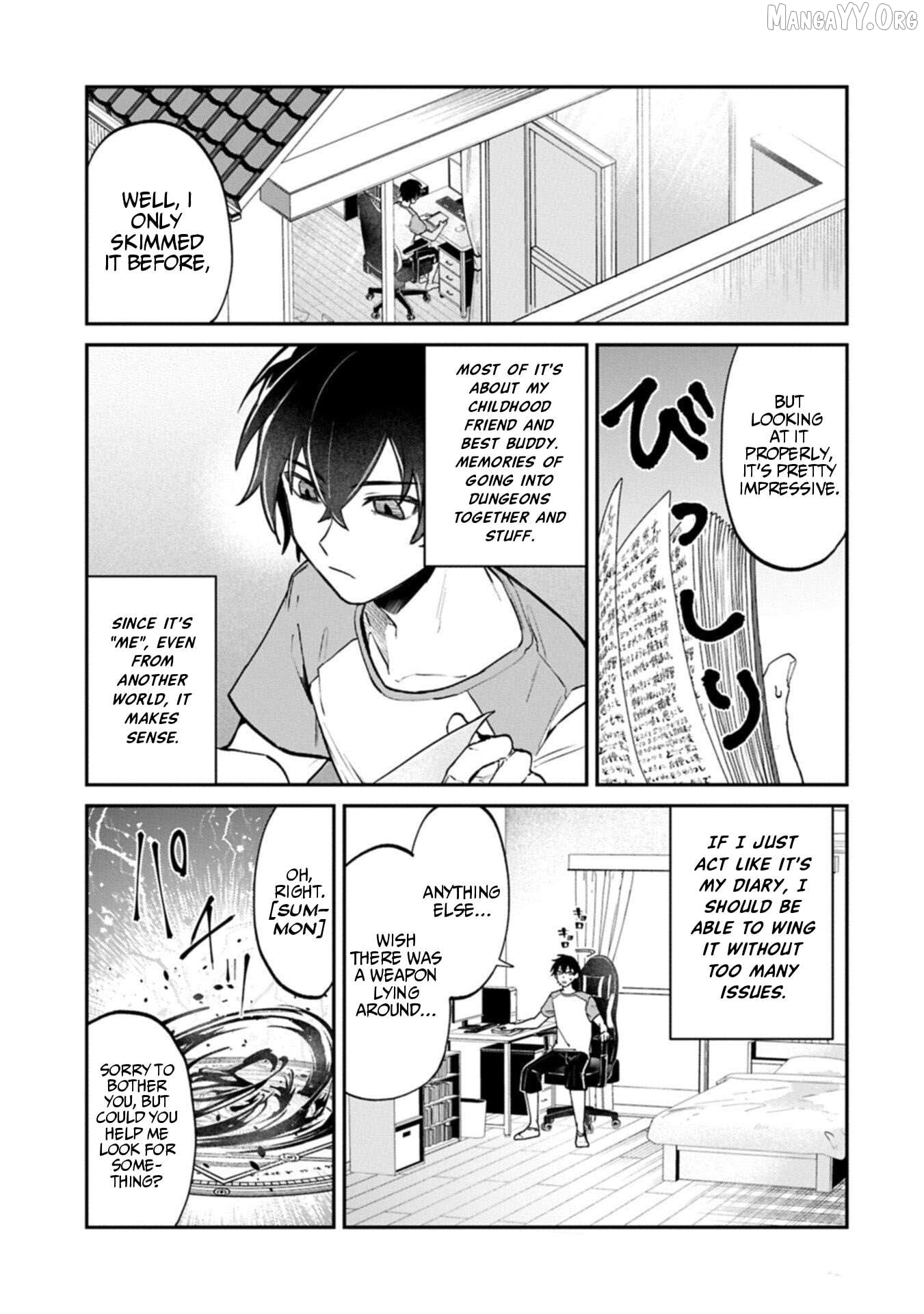 ISEKAI SUMMONER, SHINWA NO KAIBUTSU-TACHI TO GENDAI DE MUSOU SURU: URAGIRARETA MOTO EIYUU WA, AIKASANAME NA NAKAMA TO HEIWA NI KURASHITAI Chapter 4 - page 3