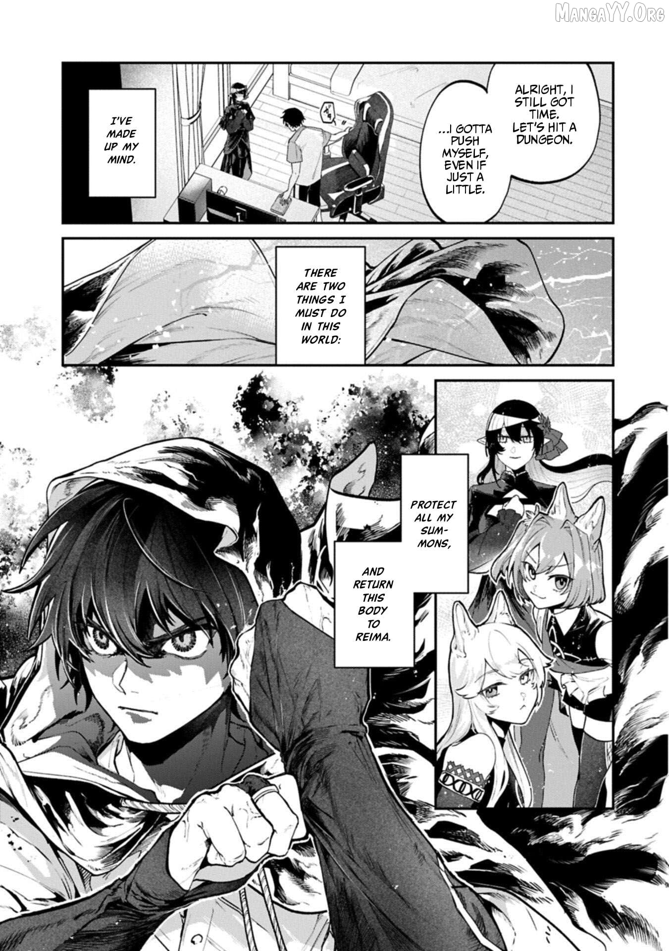ISEKAI SUMMONER, SHINWA NO KAIBUTSU-TACHI TO GENDAI DE MUSOU SURU: URAGIRARETA MOTO EIYUU WA, AIKASANAME NA NAKAMA TO HEIWA NI KURASHITAI Chapter 4 - page 9