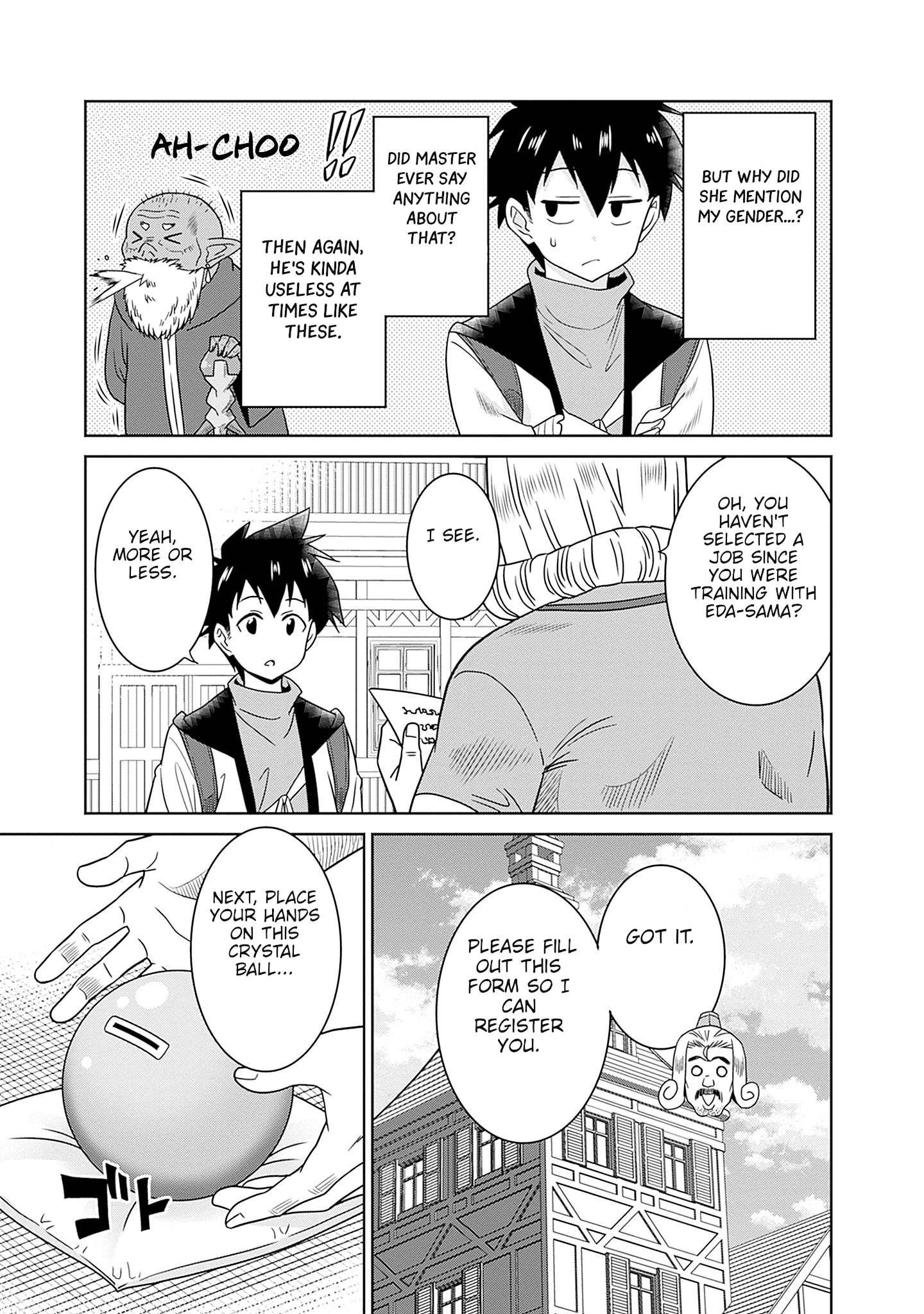 Bishuu Gyakuten Sekai no Cleric ~Bishuu to Teisoukannen ga Gyakutenshita Isekai de Souryo ni Narimashita. Inyoku no Noroi wo Toku Tame ni Harem Party de "Gishiki" Shimasu~ Chapter 3 - page 18