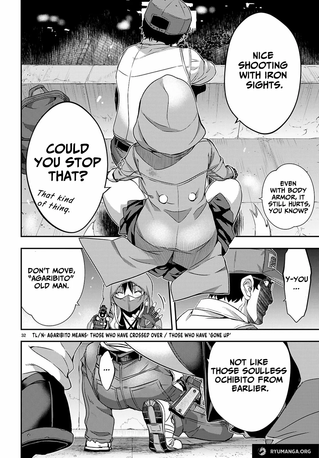 Ikai Tettai Parabellum Chapter 1.2 - page 12