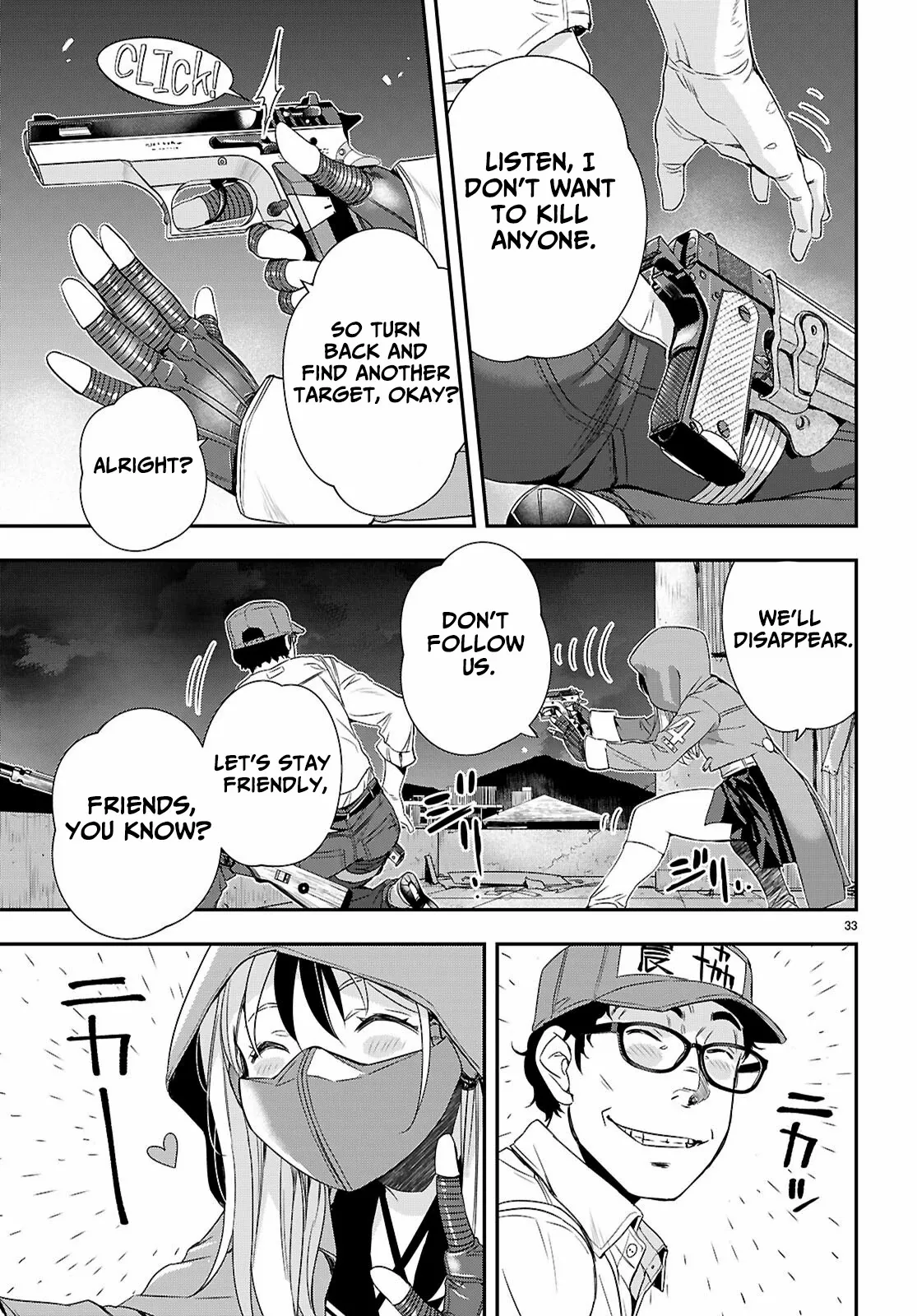 Ikai Tettai Parabellum Chapter 1.2 - page 13