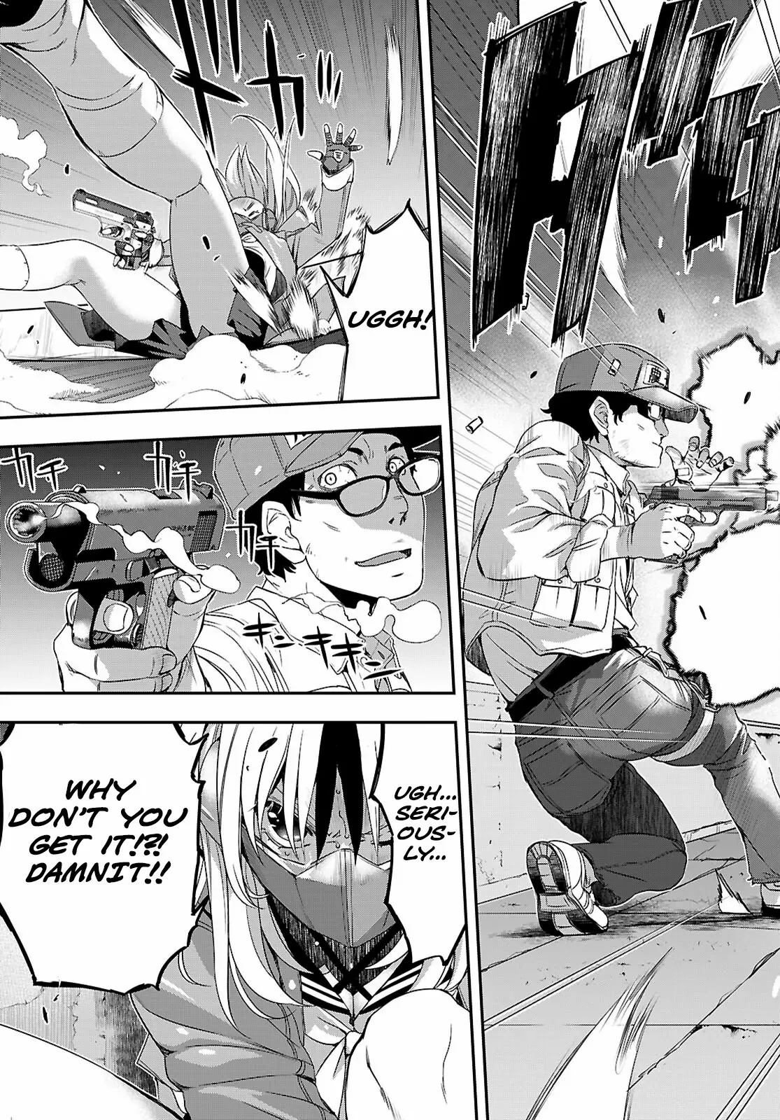 Ikai Tettai Parabellum Chapter 1.2 - page 15