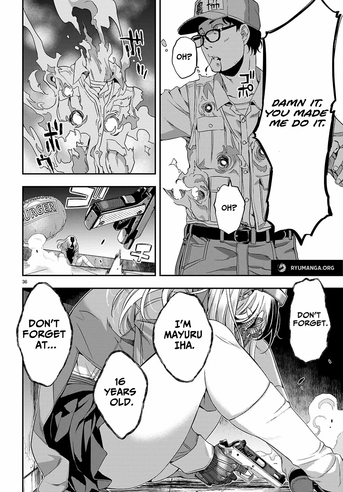 Ikai Tettai Parabellum Chapter 1.2 - page 16