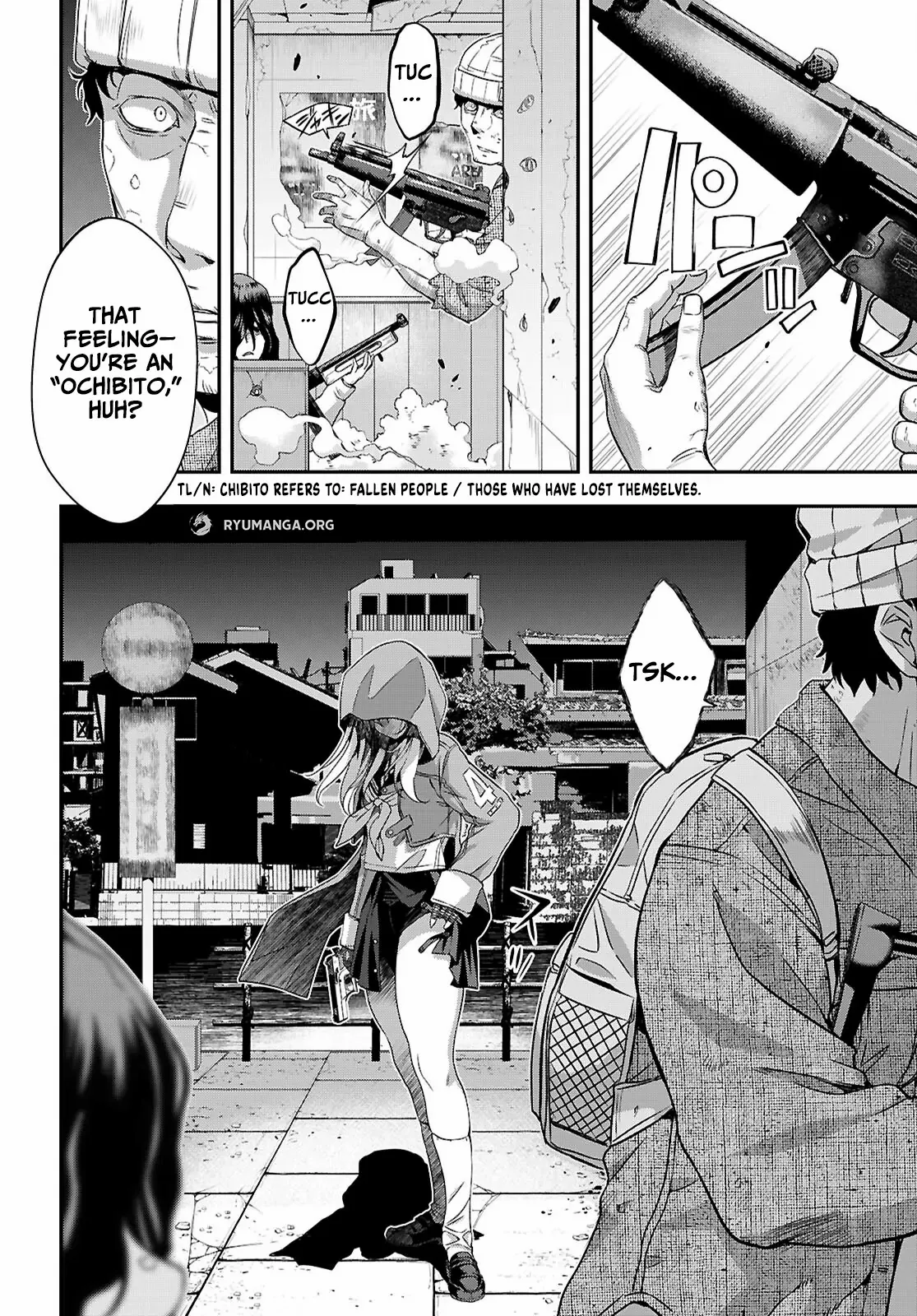 Ikai Tettai Parabellum Chapter 1.2 - page 6