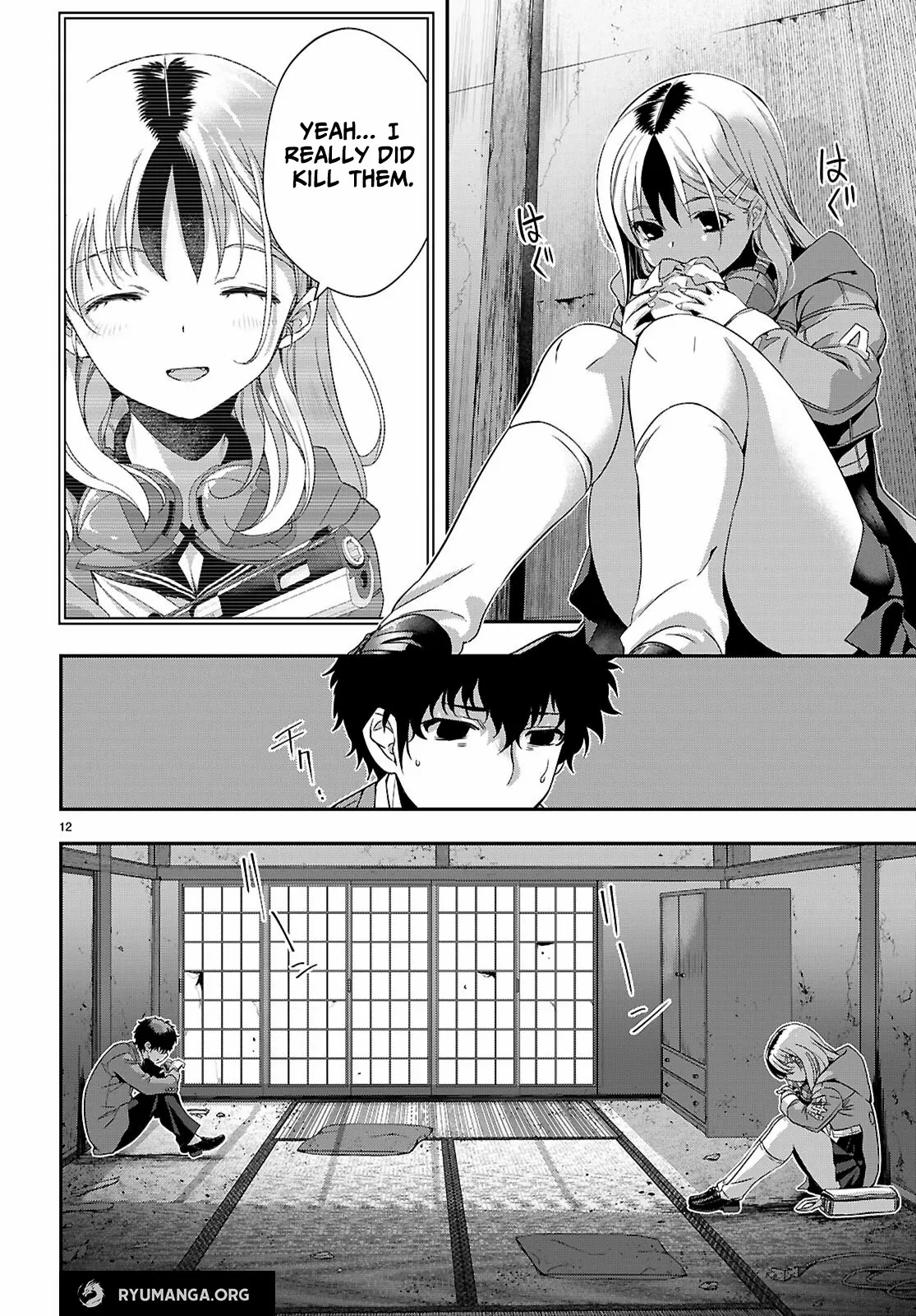 Ikai Tettai Parabellum Chapter 2.1 - page 12