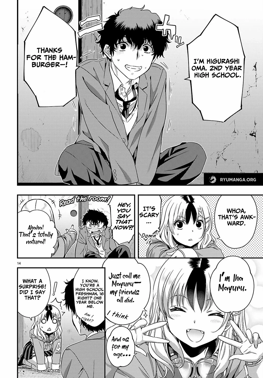 Ikai Tettai Parabellum Chapter 2.1 - page 14