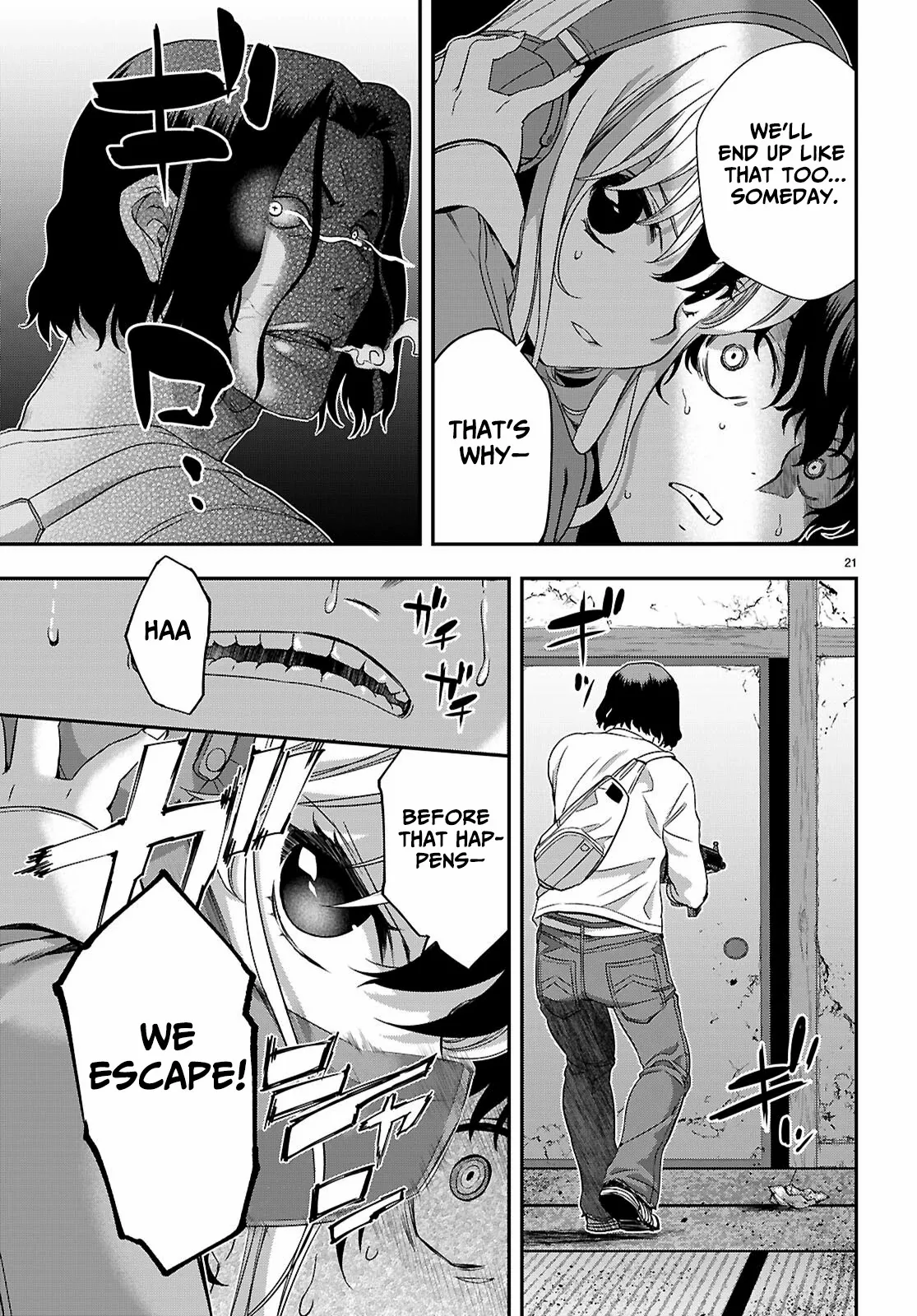 Ikai Tettai Parabellum Chapter 2.1 - page 21