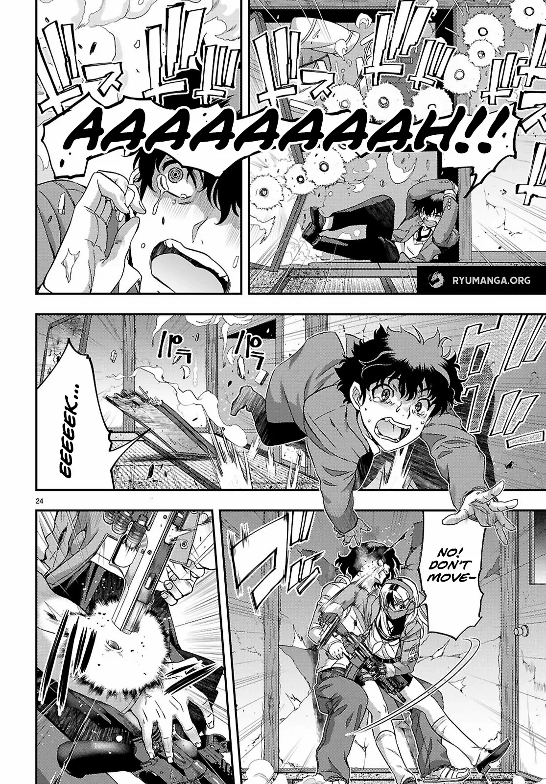 Ikai Tettai Parabellum Chapter 2.1 - page 24