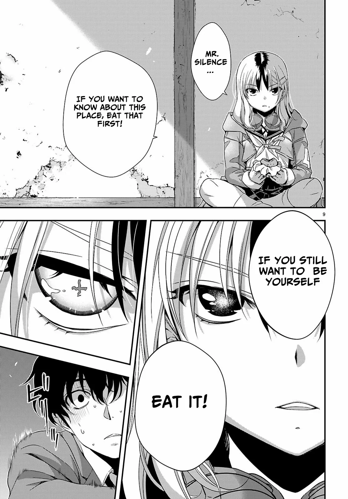 Ikai Tettai Parabellum Chapter 2.1 - page 9