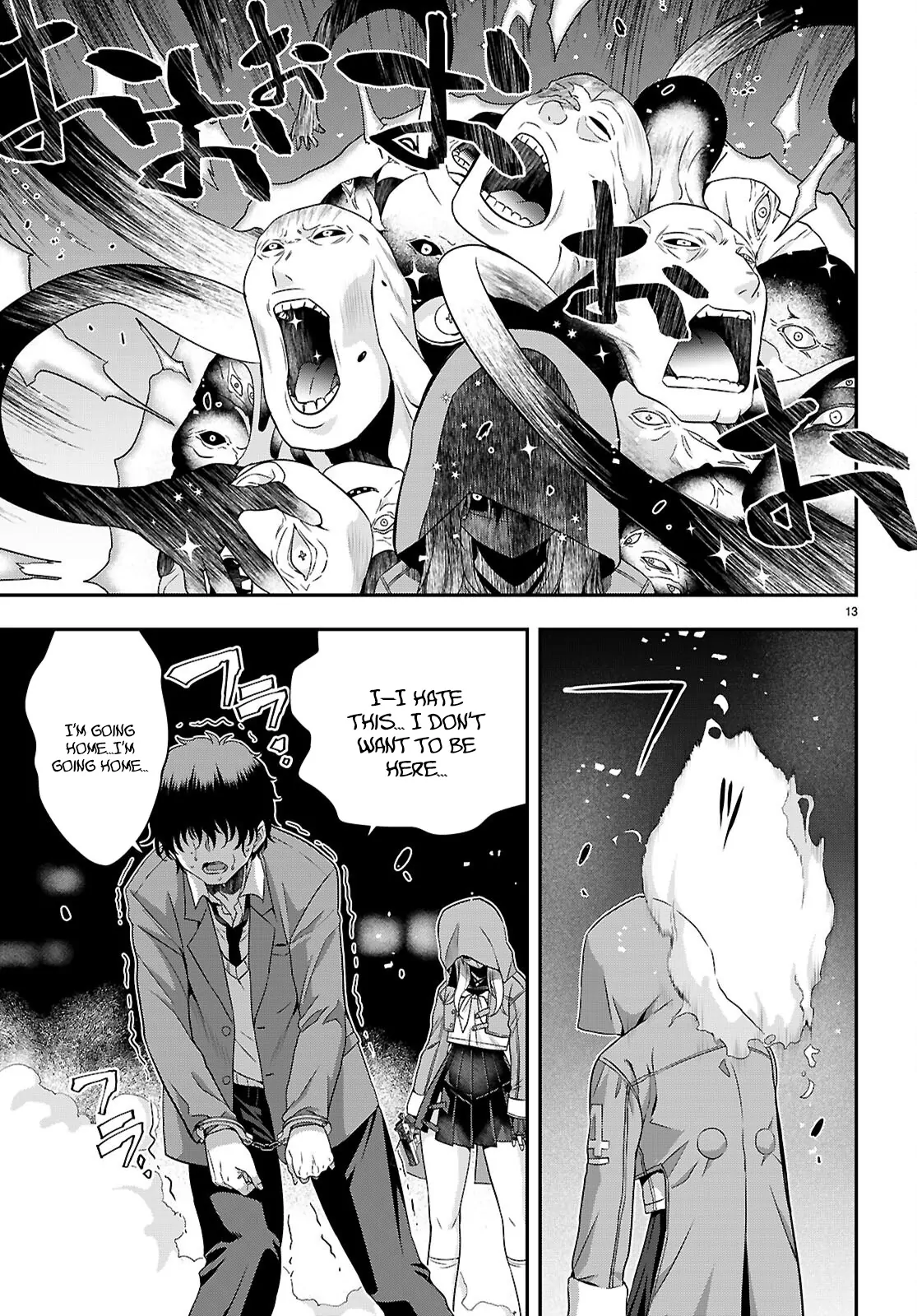 Ikai Tettai Parabellum Chapter 2.2 - page 13