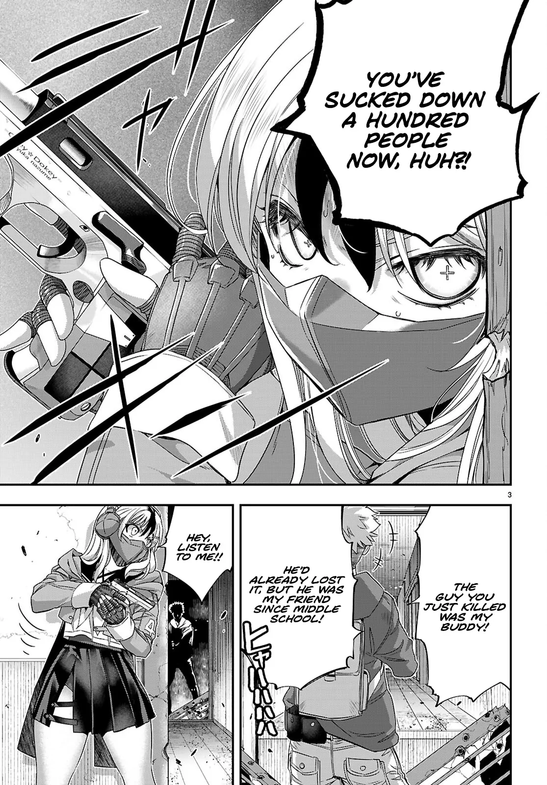 Ikai Tettai Parabellum Chapter 2.2 - page 3