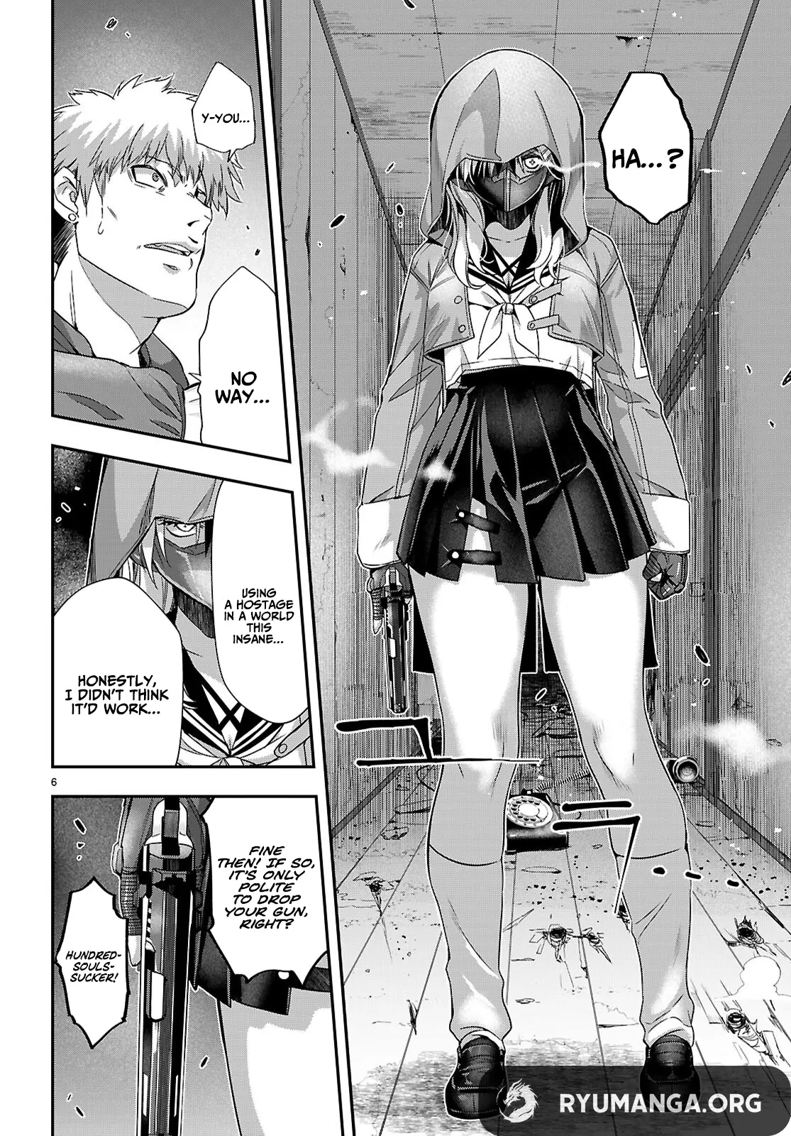 Ikai Tettai Parabellum Chapter 2.2 - page 6