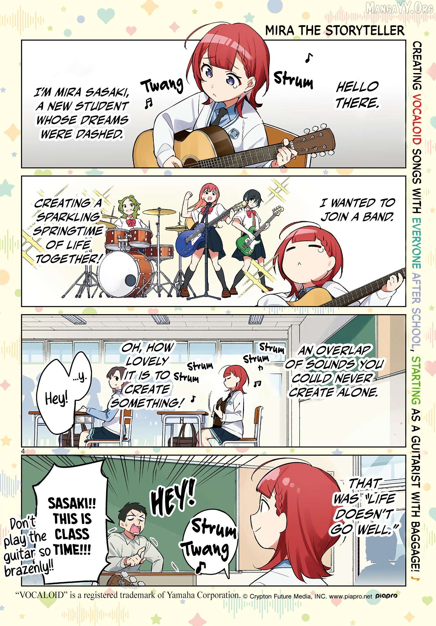 Houkago Voca-Ken de! Chapter 1 - page 4