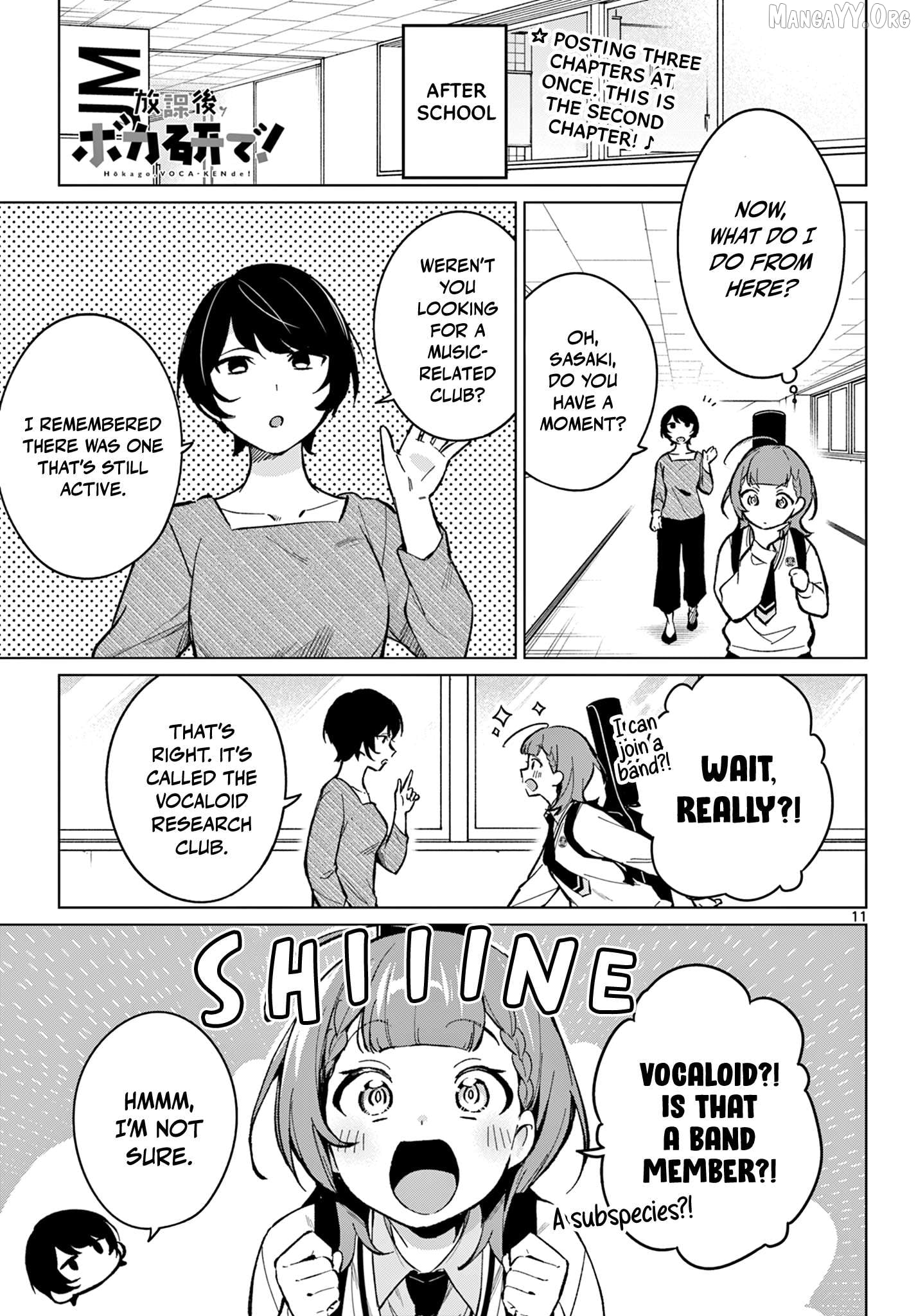 Houkago Voca-Ken de! Chapter 2 - page 2