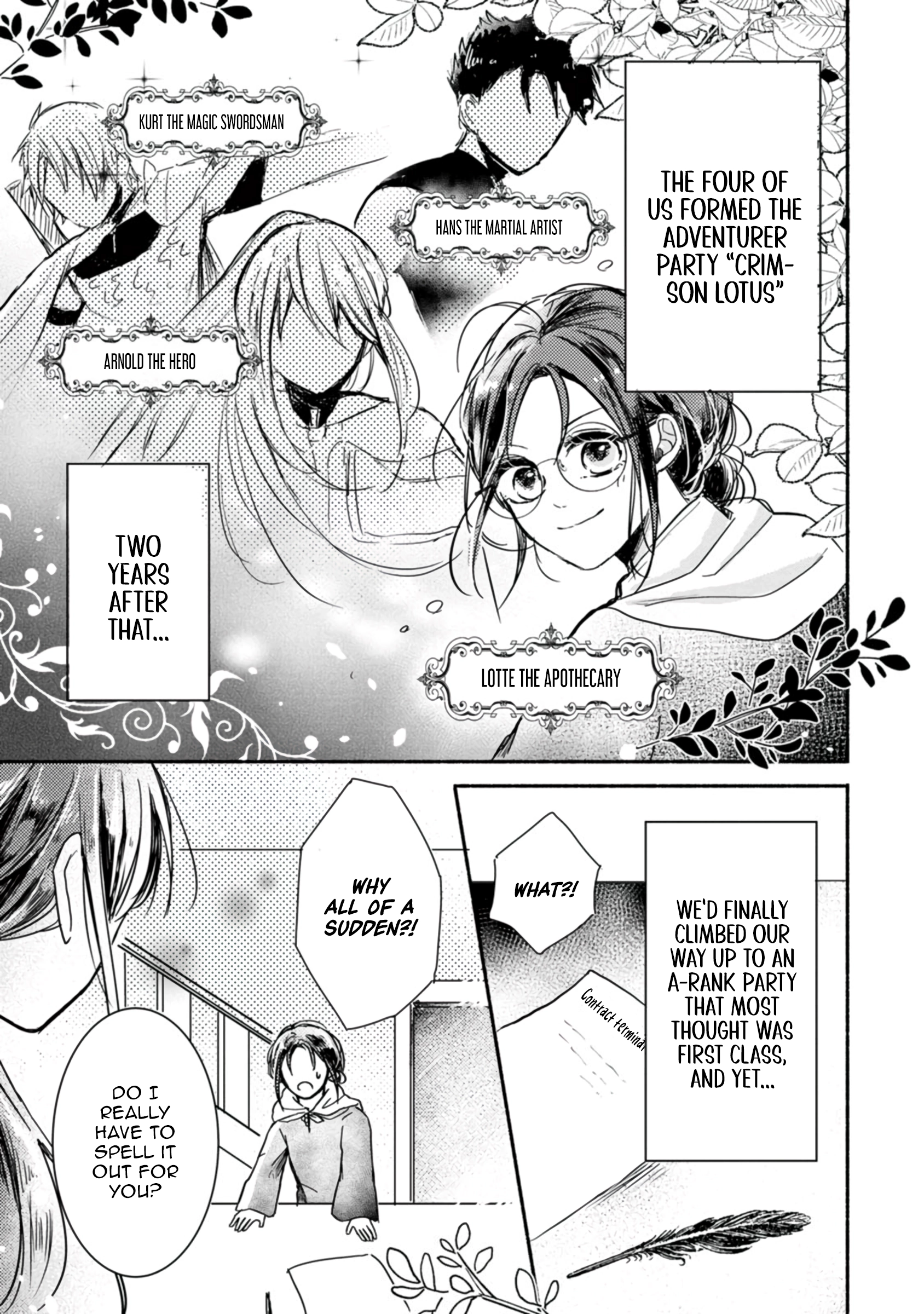 The First-Class Apothecary Won’t Lose to a Saint’s Healing: Banished for Being Inefficient, I Turned Out to Be Better Chapter 1 - page 3