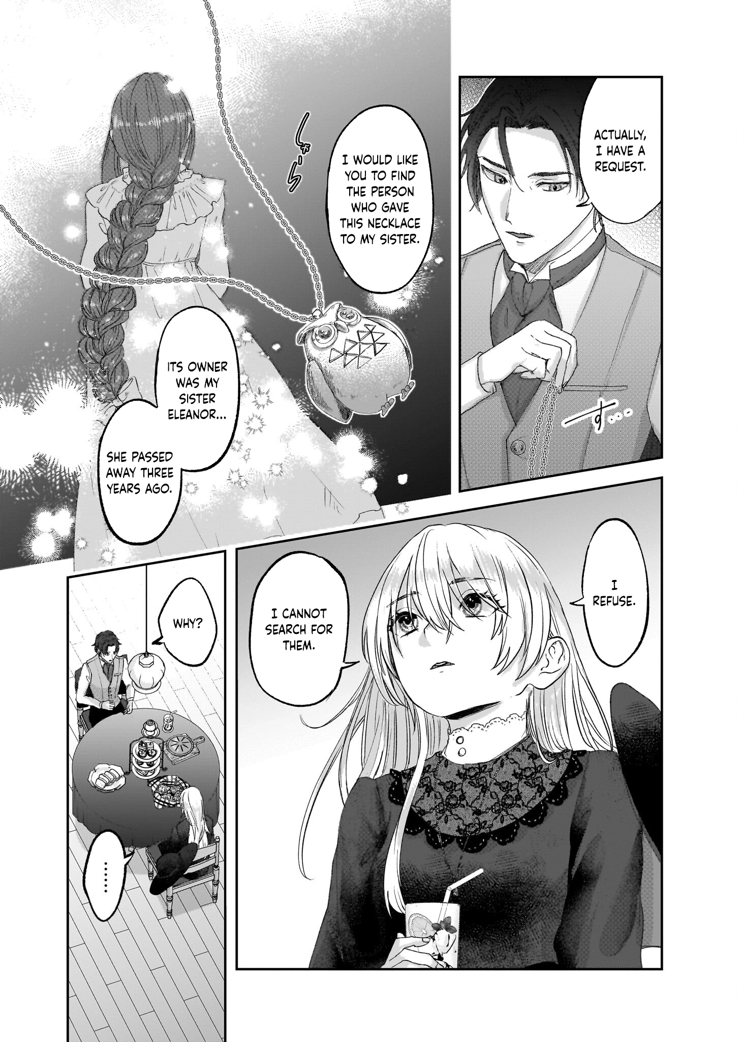 The Rain Witch and the Ashen Duke — The Secret of Grauore Manor Where White Roses Never Bloom. Chapter 1 - page 27