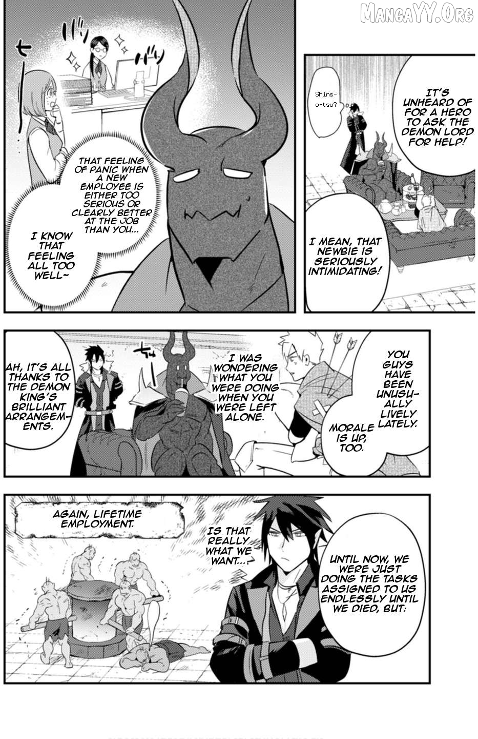 MaOL!: Shachiku OL to Isekai Saikyou Maou Irekawari Seikatsu Chapter 8 - page 7