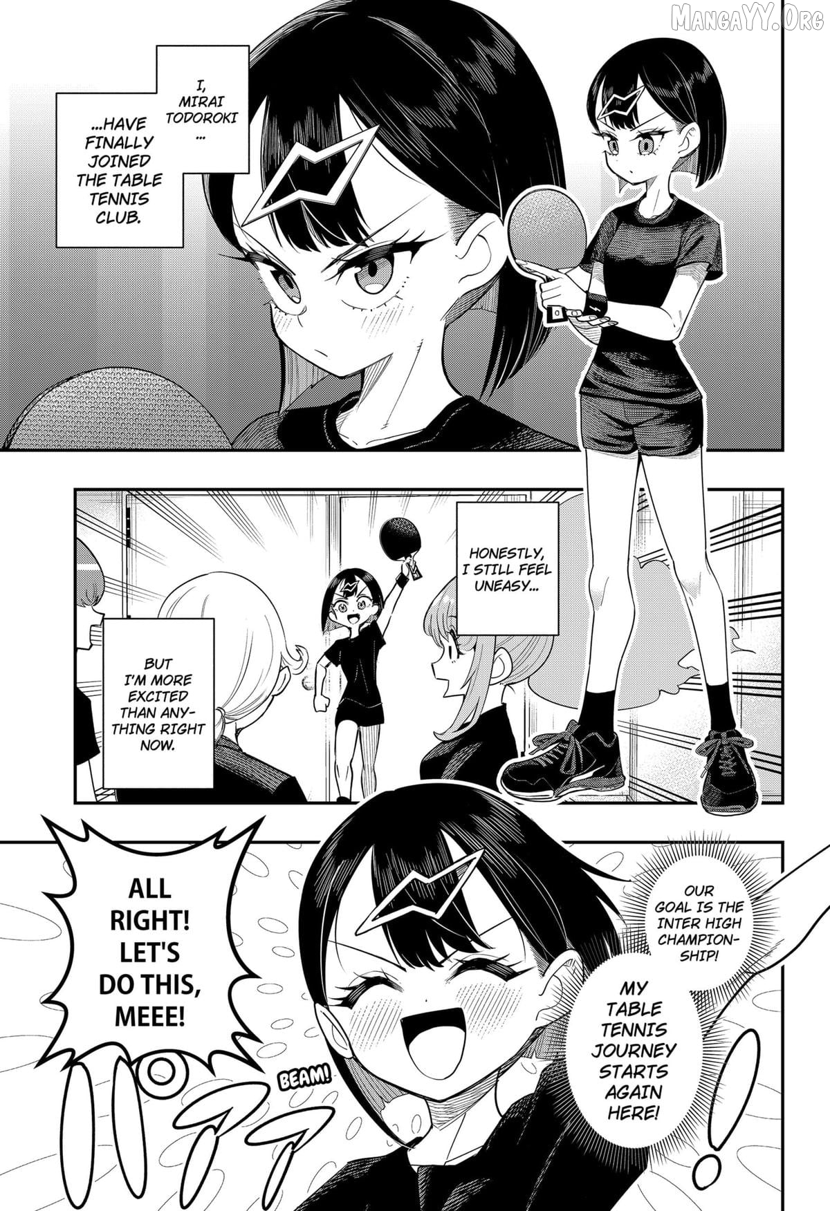 Shunrai Table Tennis Chapter 3 - page 1