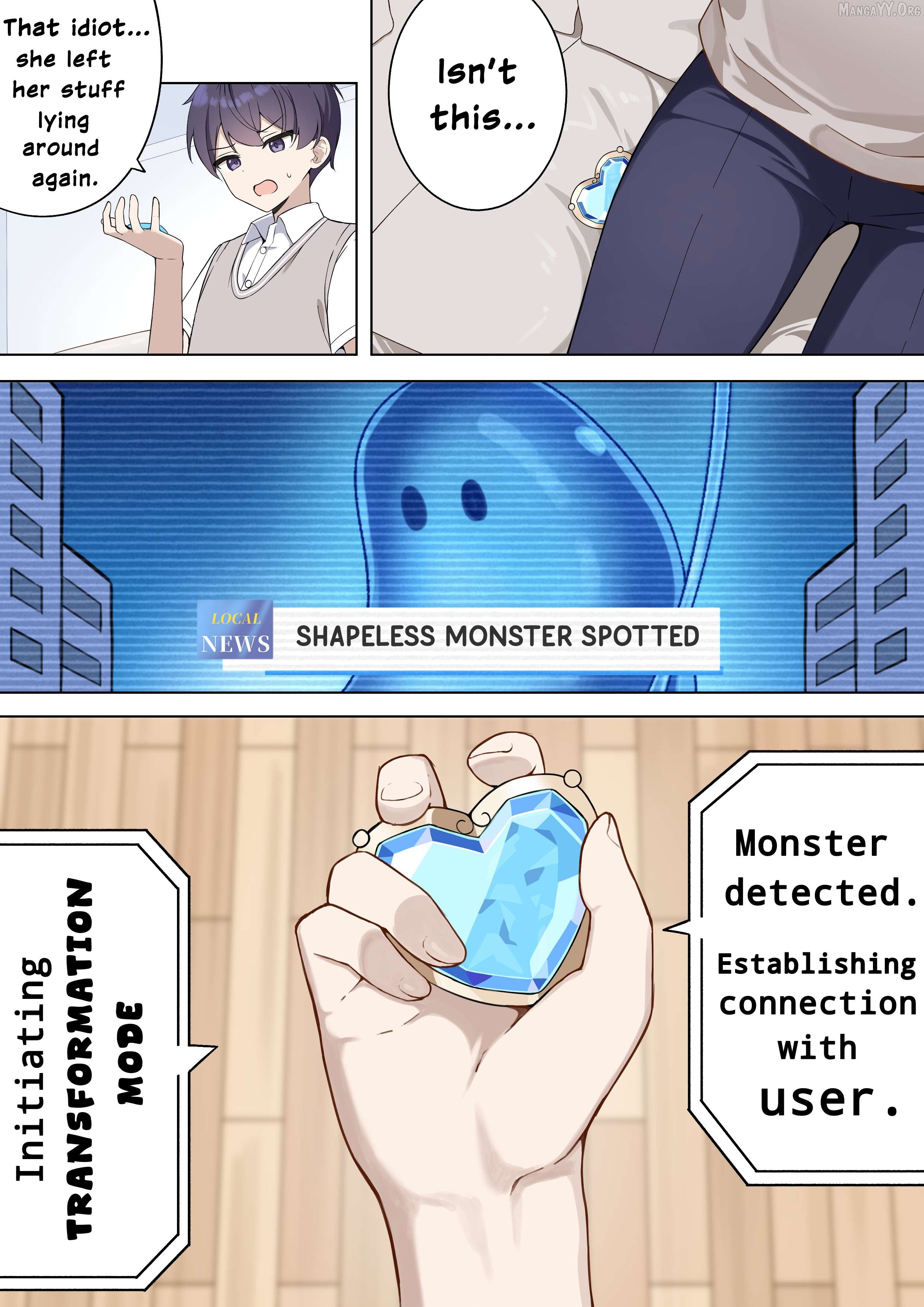 TS Mahou Shoujo ♥ Mazoka Chapter 1 - page 7