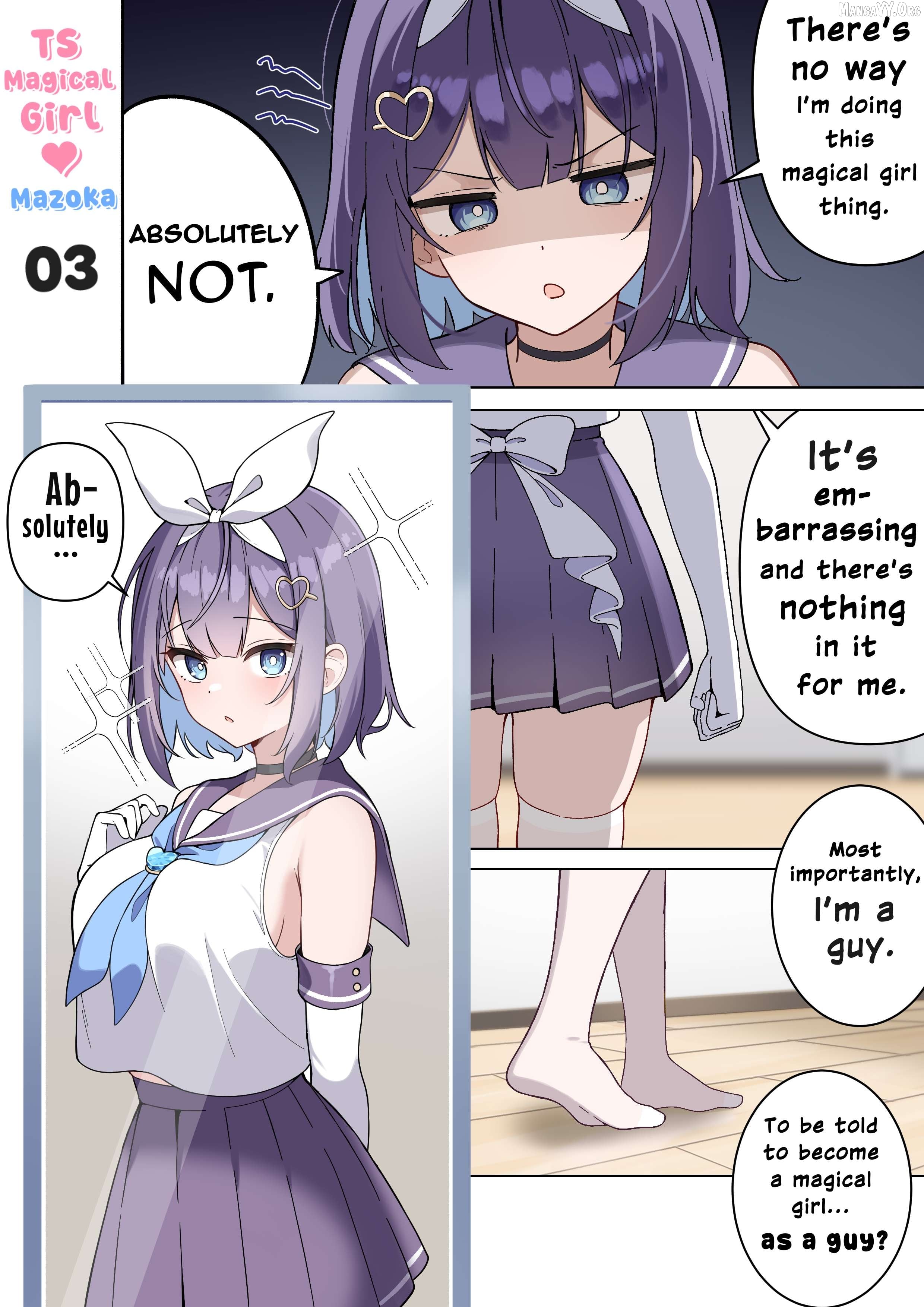TS Mahou Shoujo ♥ Mazoka Chapter 3 - page 1