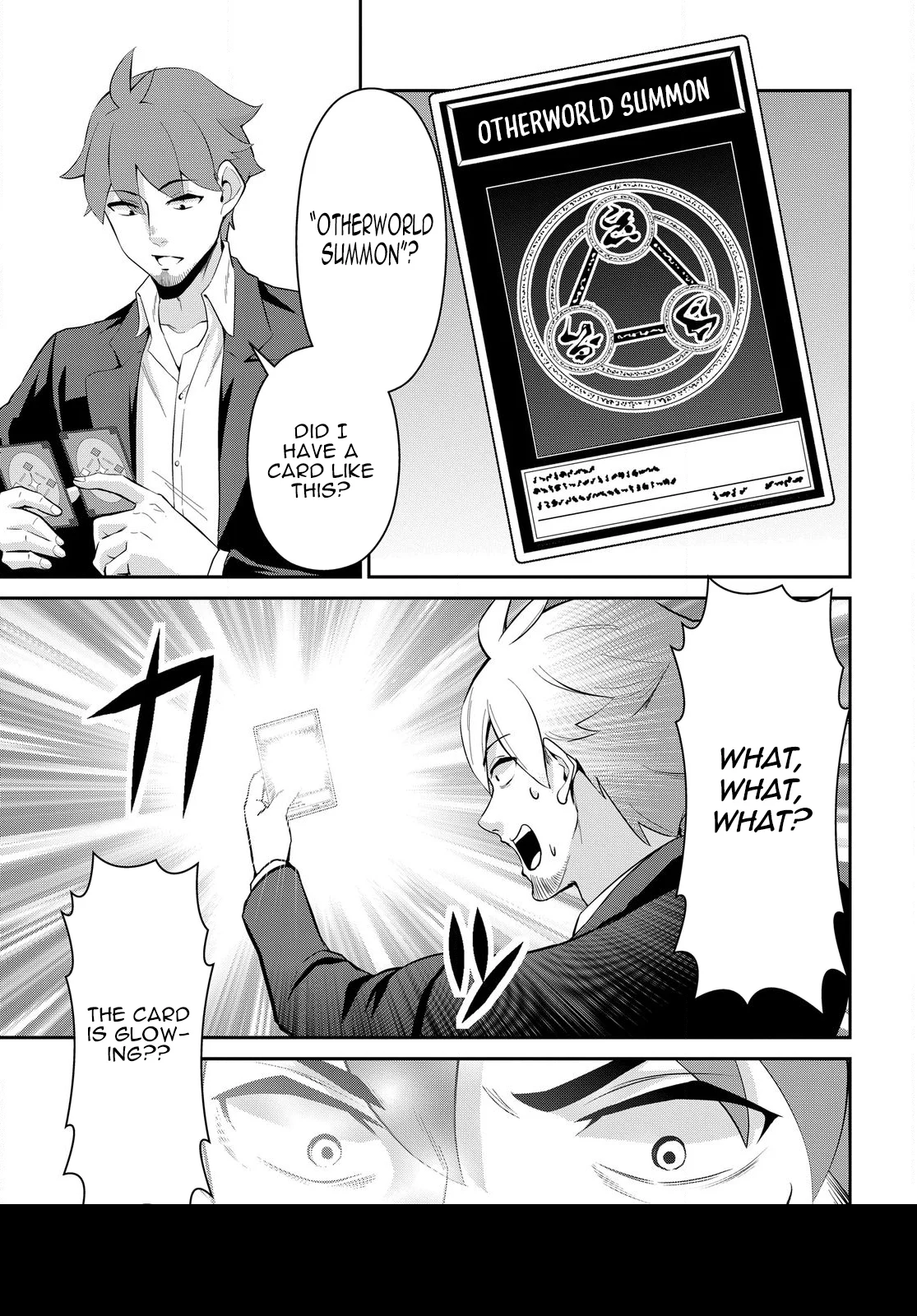 The Strongest Summoner is a Thirty-Something Guy: The Other World Domination of a Card Gamer Whose Cards Were Disposed of by His Parents Chapter 1.1 - page 13