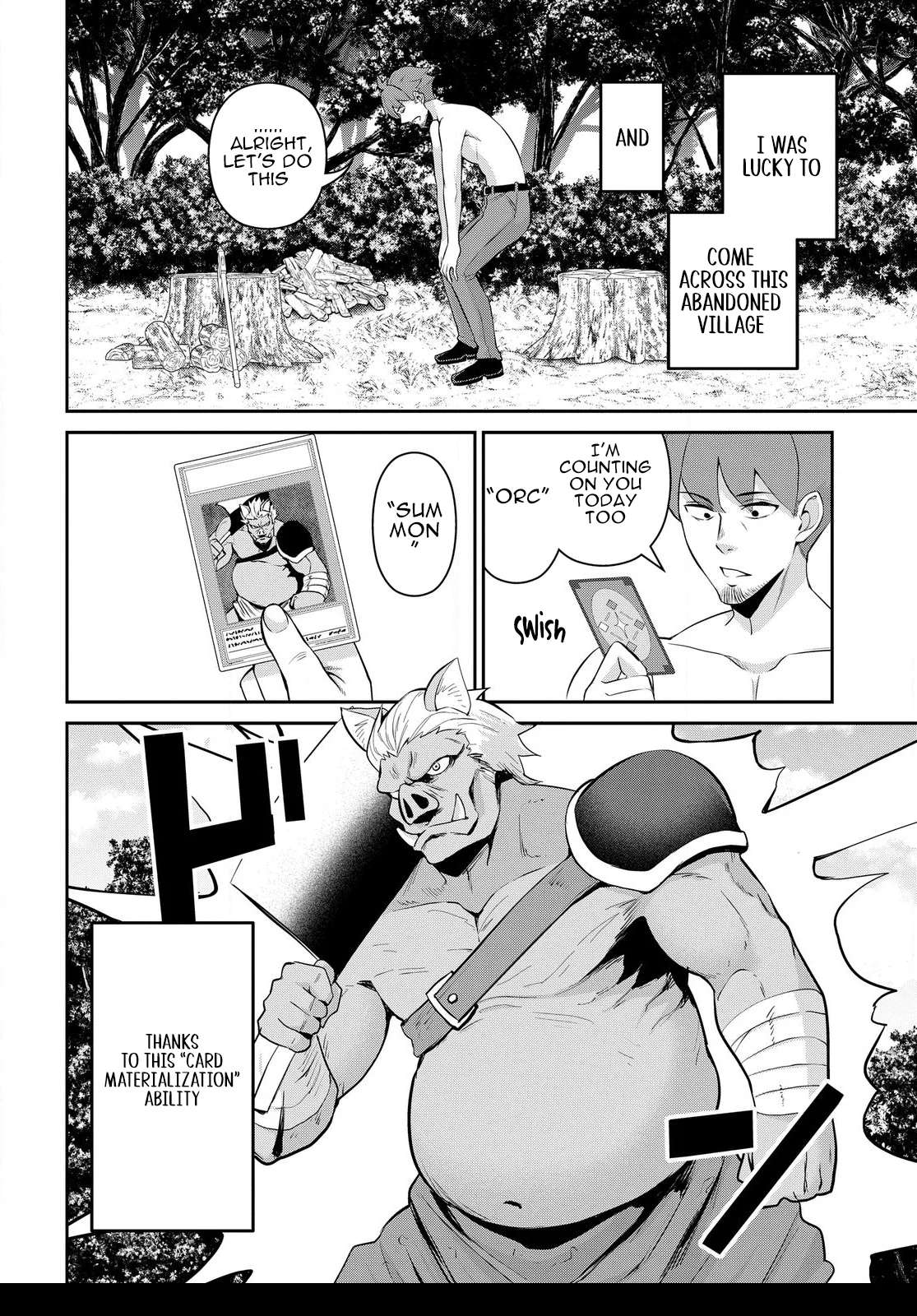 The Strongest Summoner is a Thirty-Something Guy: The Other World Domination of a Card Gamer Whose Cards Were Disposed of by His Parents Chapter 1.1 - page 26