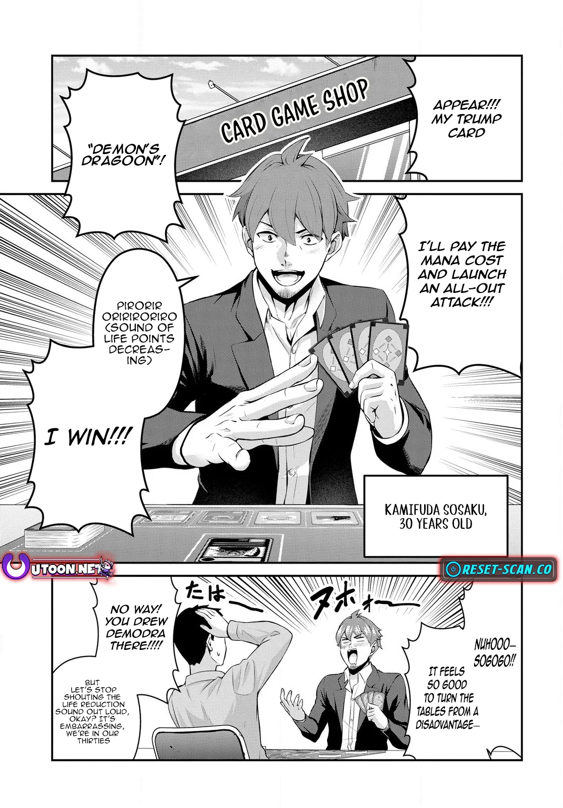 The Strongest Summoner is a Thirty-Something Guy: The Other World Domination of a Card Gamer Whose Cards Were Disposed of by His Parents Chapter 1.1 - page 5