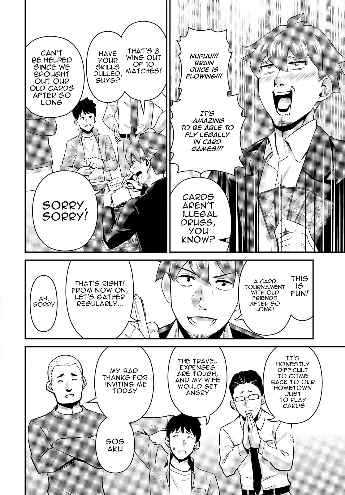 The Strongest Summoner is a Thirty-Something Guy: The Other World Domination of a Card Gamer Whose Cards Were Disposed of by His Parents Chapter 1.1 - page 6