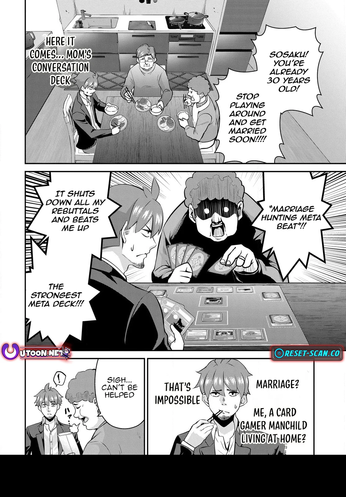 The Strongest Summoner is a Thirty-Something Guy: The Other World Domination of a Card Gamer Whose Cards Were Disposed of by His Parents Chapter 1.1 - page 8