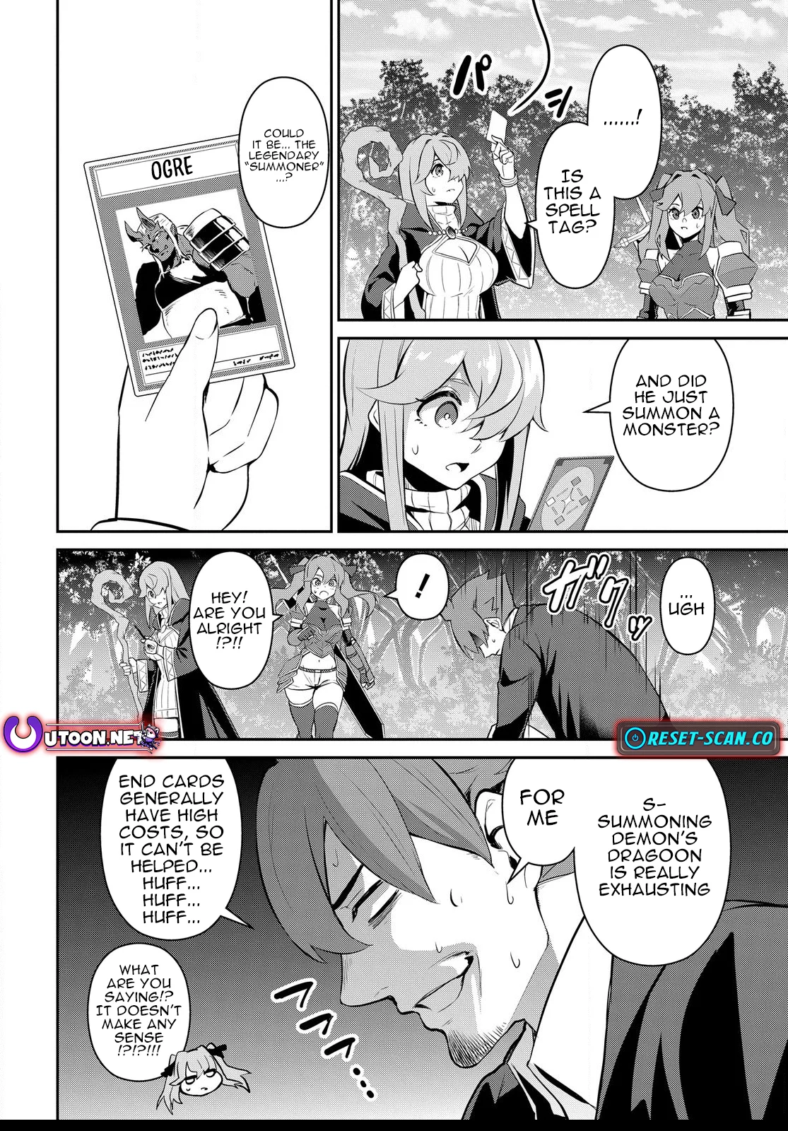 The Strongest Summoner is a Thirty-Something Guy: The Other World Domination of a Card Gamer Whose Cards Were Disposed of by His Parents Chapter 1.2 - page 8