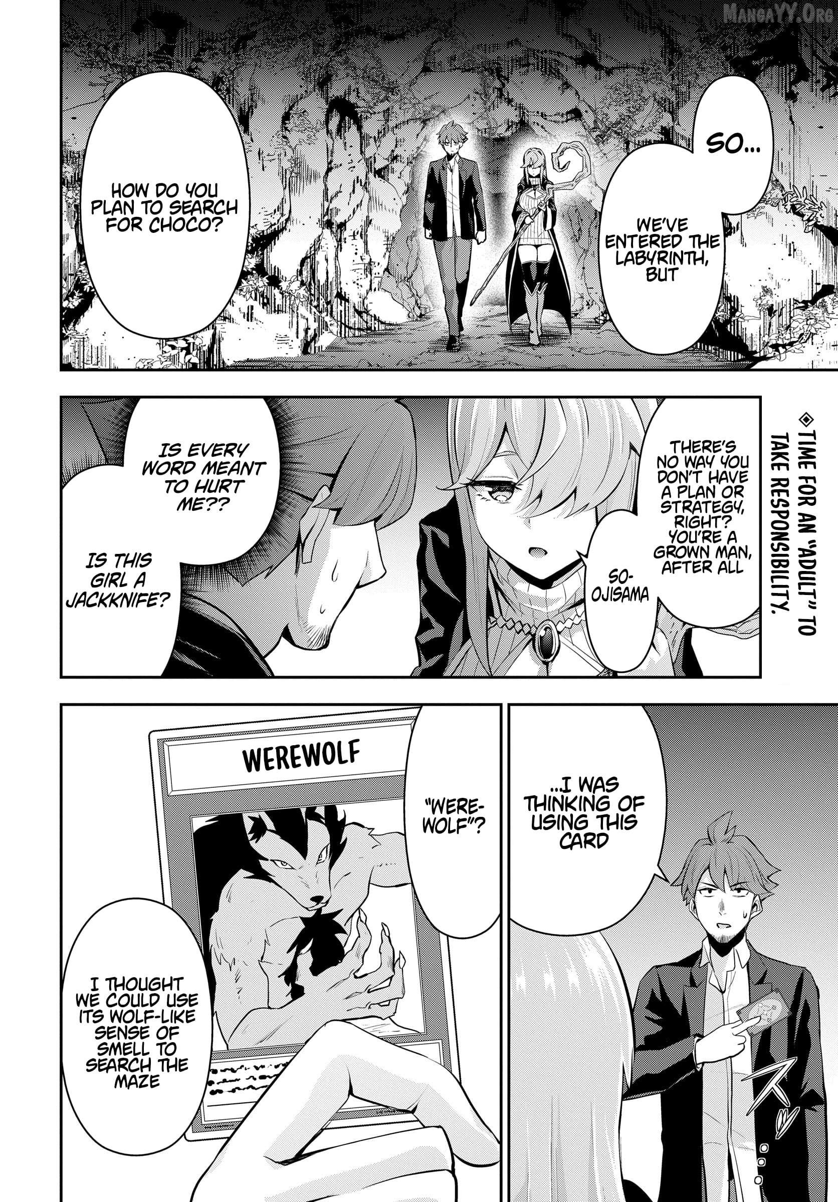 The Strongest Summoner is a Thirty-Something Guy: The Other World Domination of a Card Gamer Whose Cards Were Disposed of by His Parents Chapter 5.1 - page 2