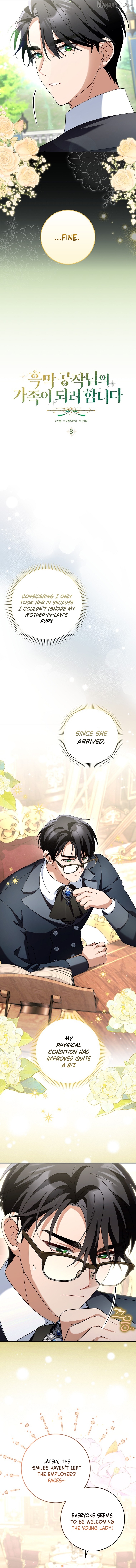 I’m Going to Become the Dark Duke’s Family Chapter 8 - page 5